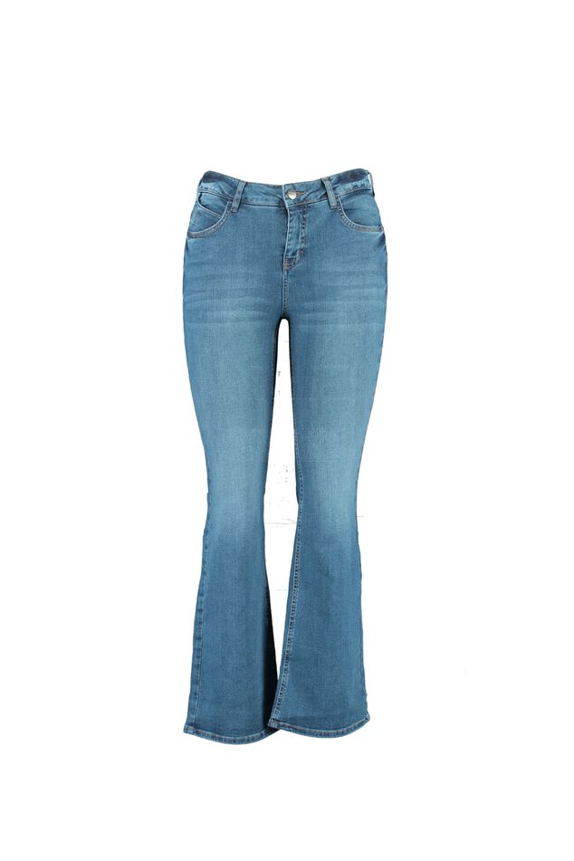 Magic Simplicity flared leg SHAPING jeans image number 2