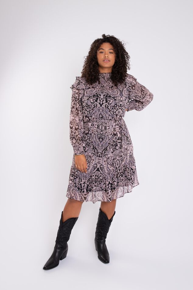 Jurk met smockdetails image number 7
