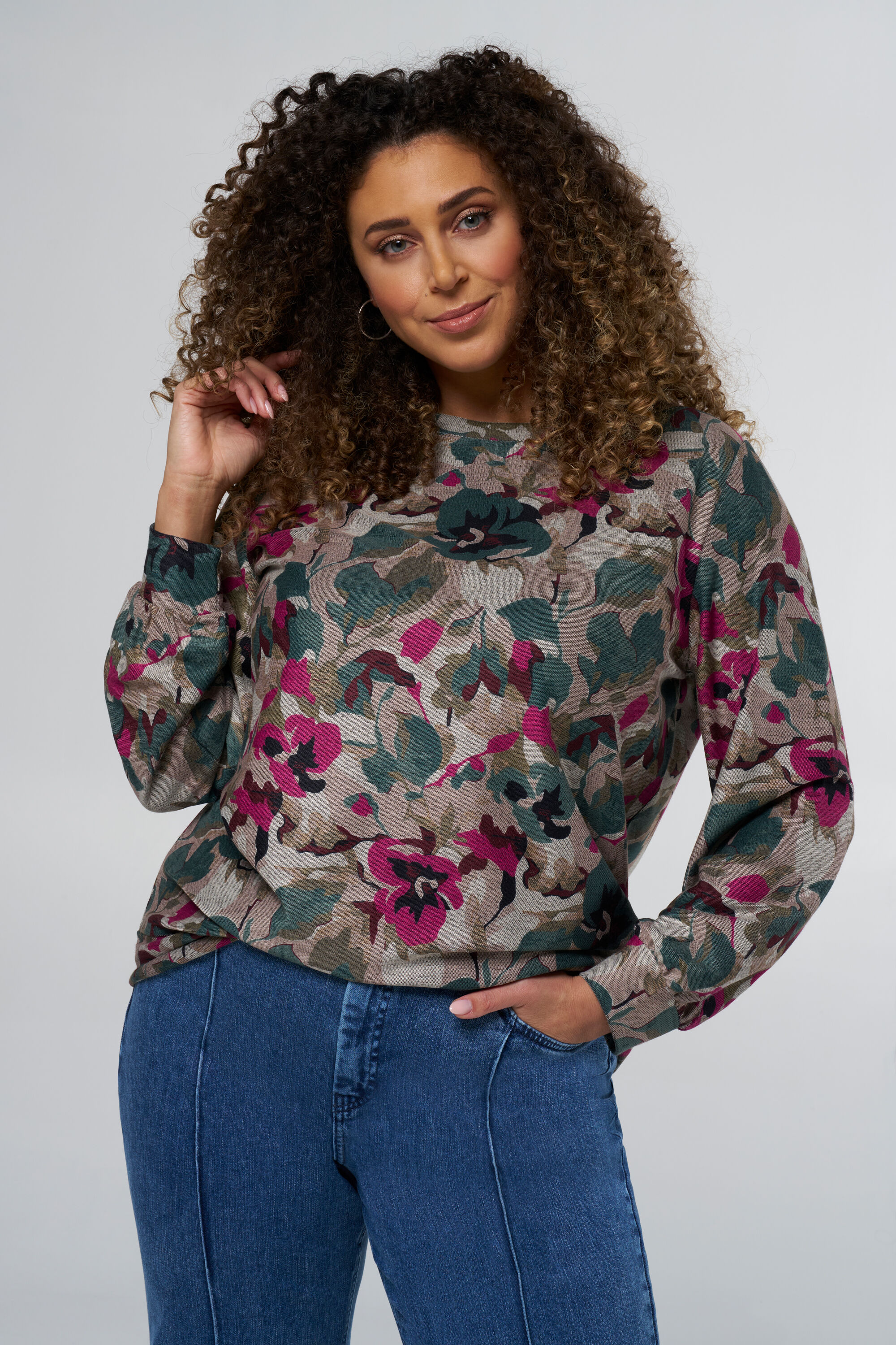 Trui met print dames clearance
