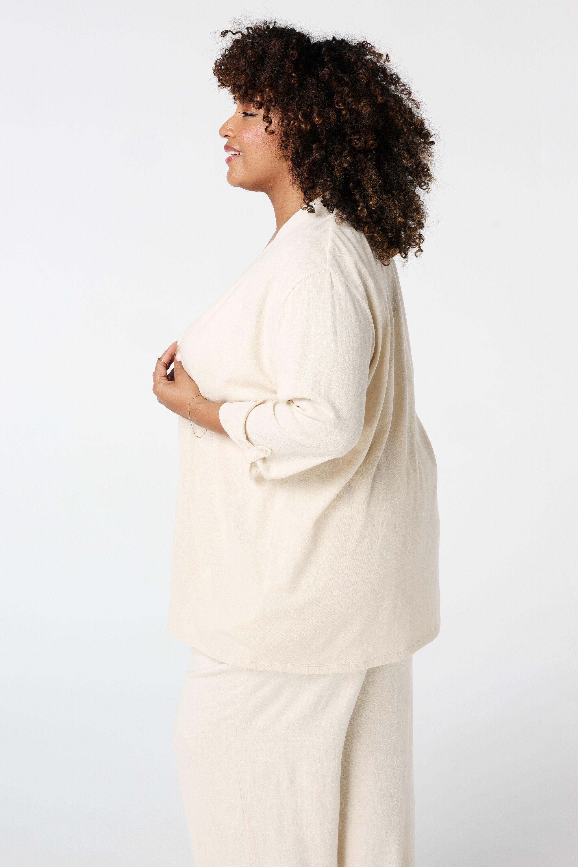 Vest met driekwartmouw image number 3