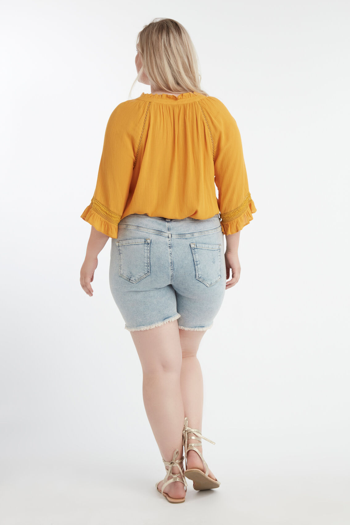 Short met oranje glitterbies image number 4