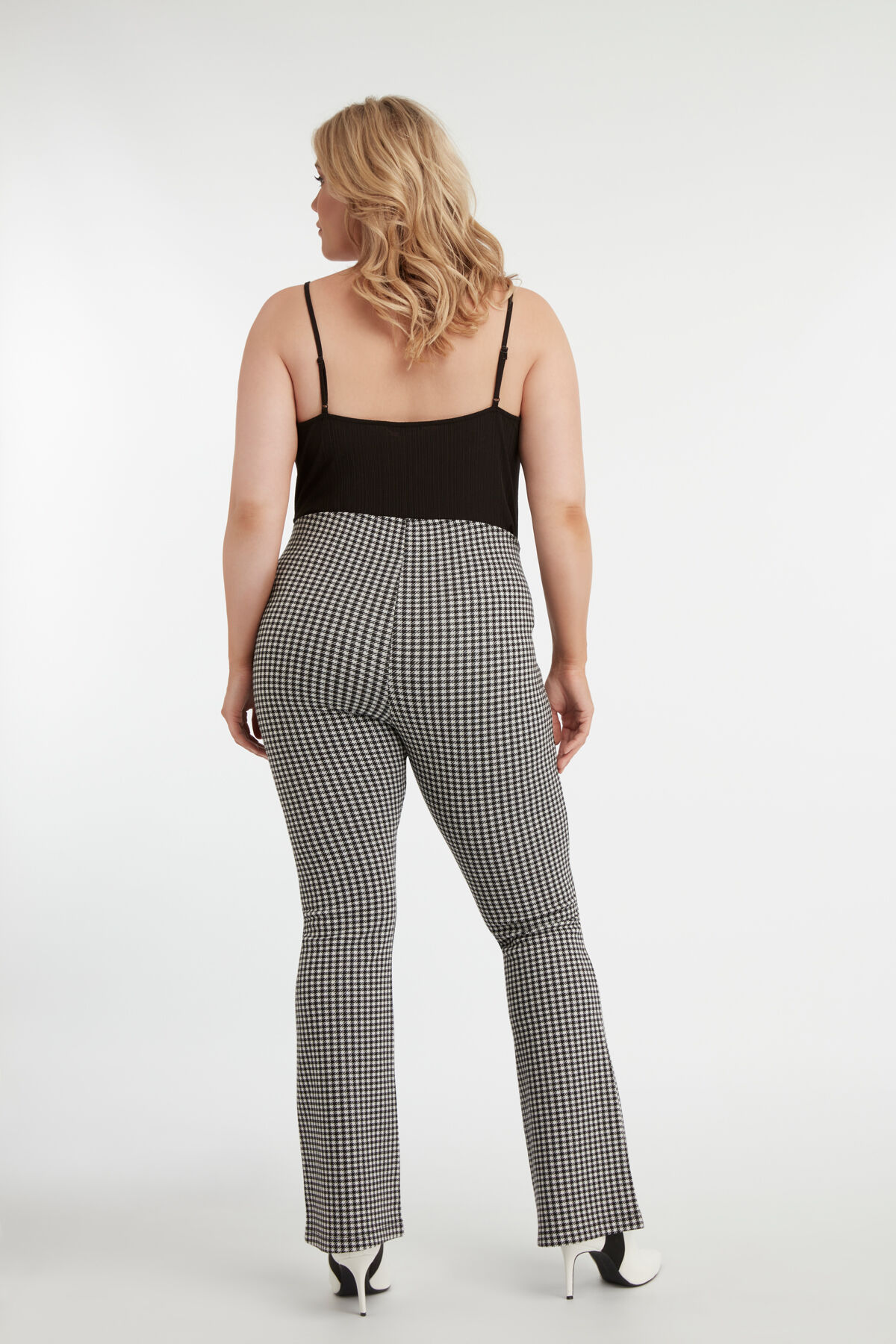 Gebreide Flared legging image number 4