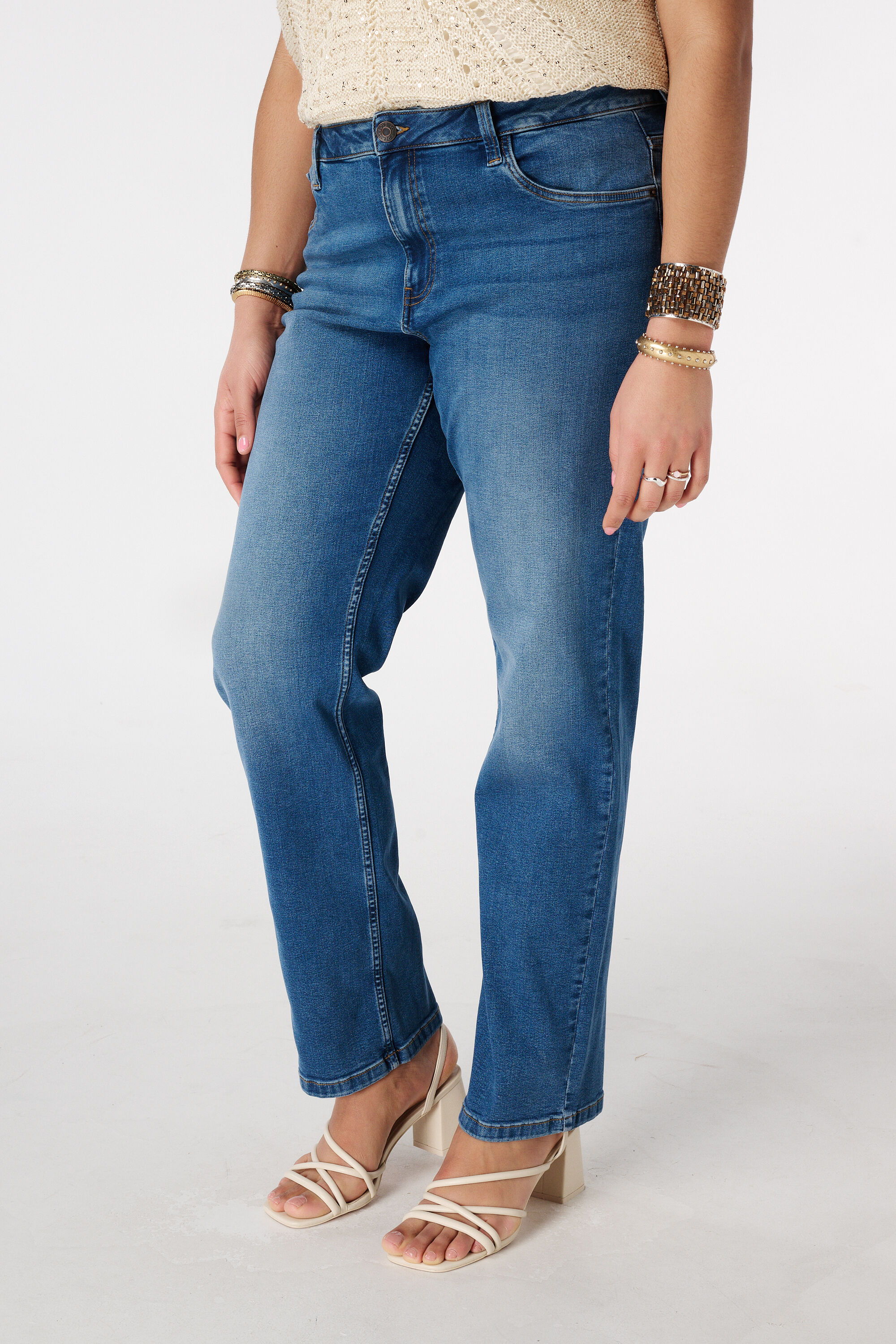 Lengte 34 | Straight leg jeans LILY image number 5