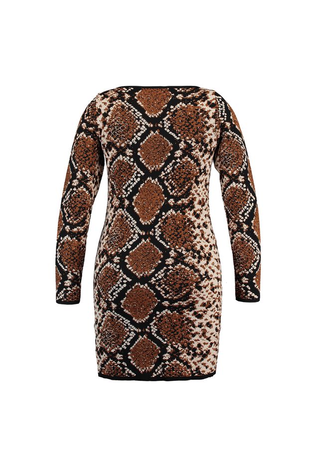 Gebreide jurk image number 3