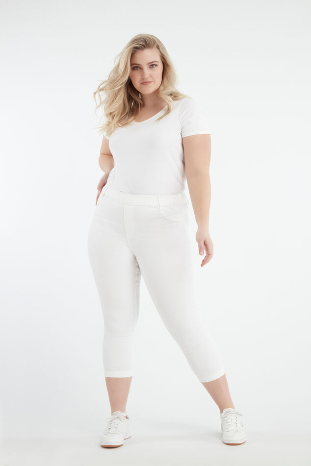 Slim fit 7/8 tregging POPPY image number 0