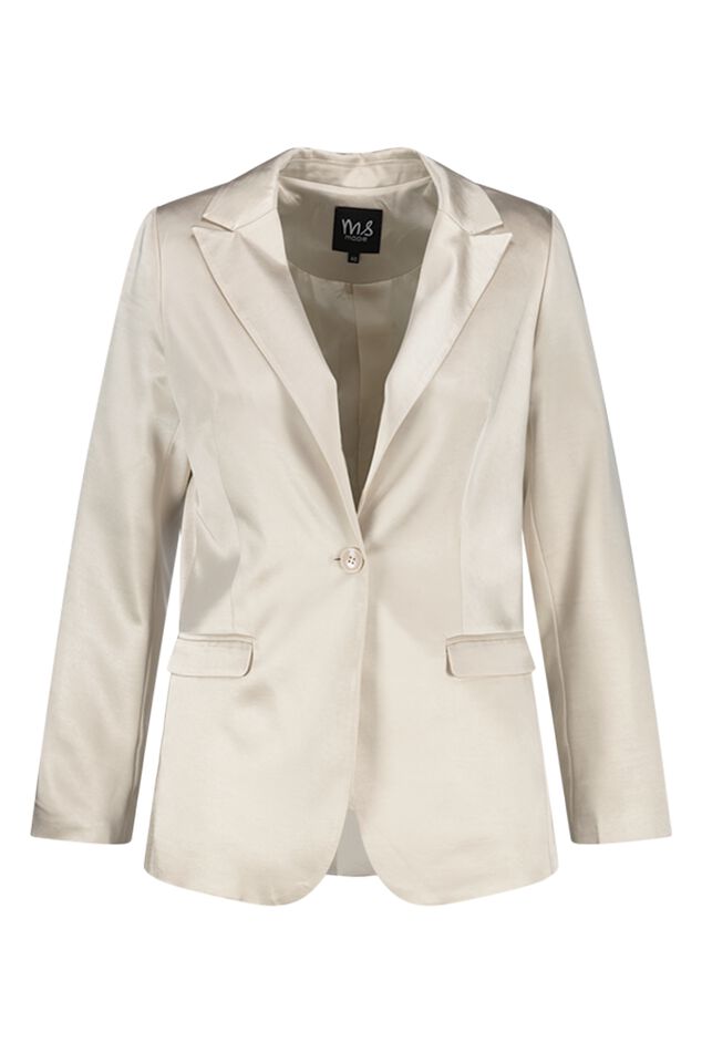 Satijnen blazer image number 1