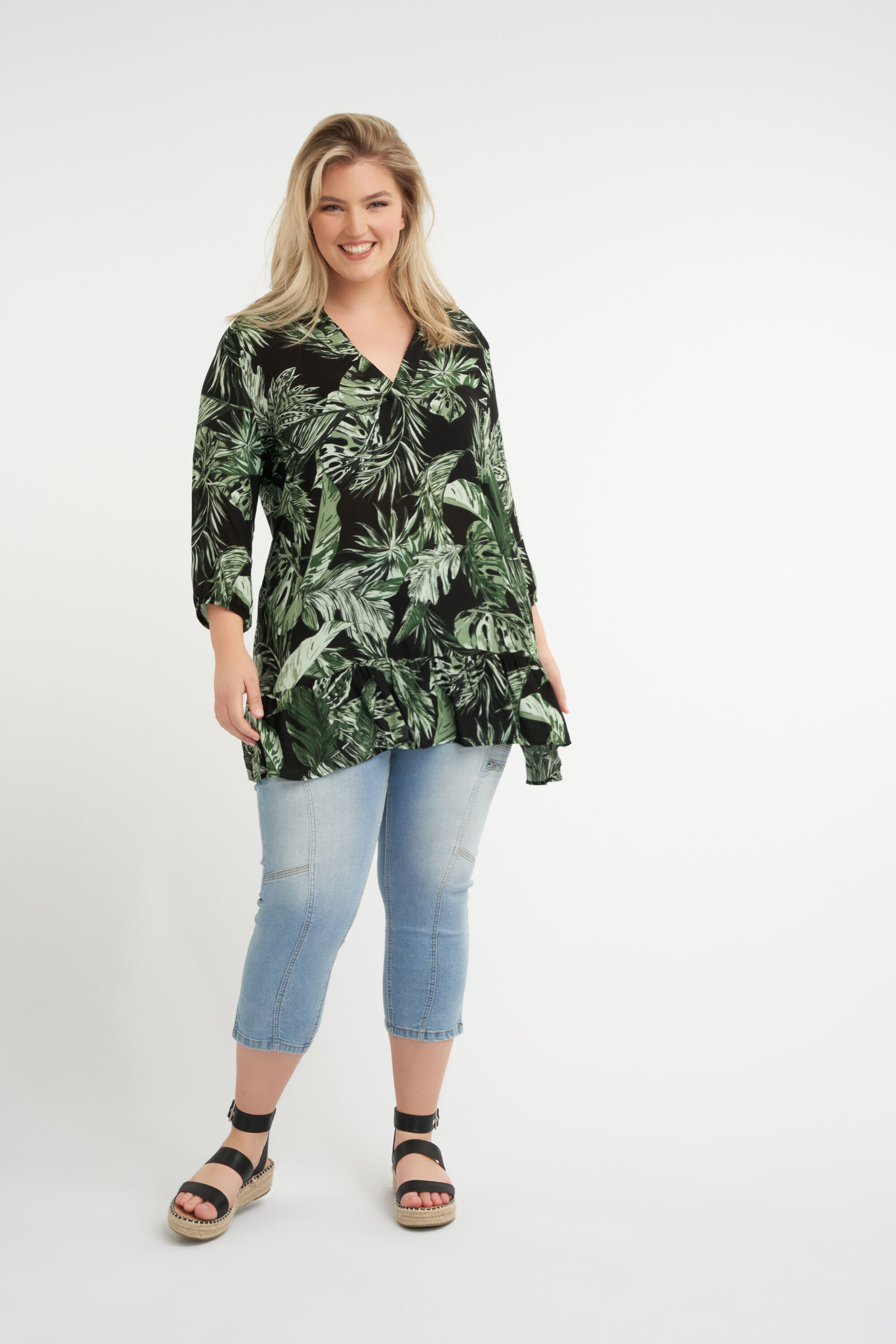 Blouse met volant image number 5