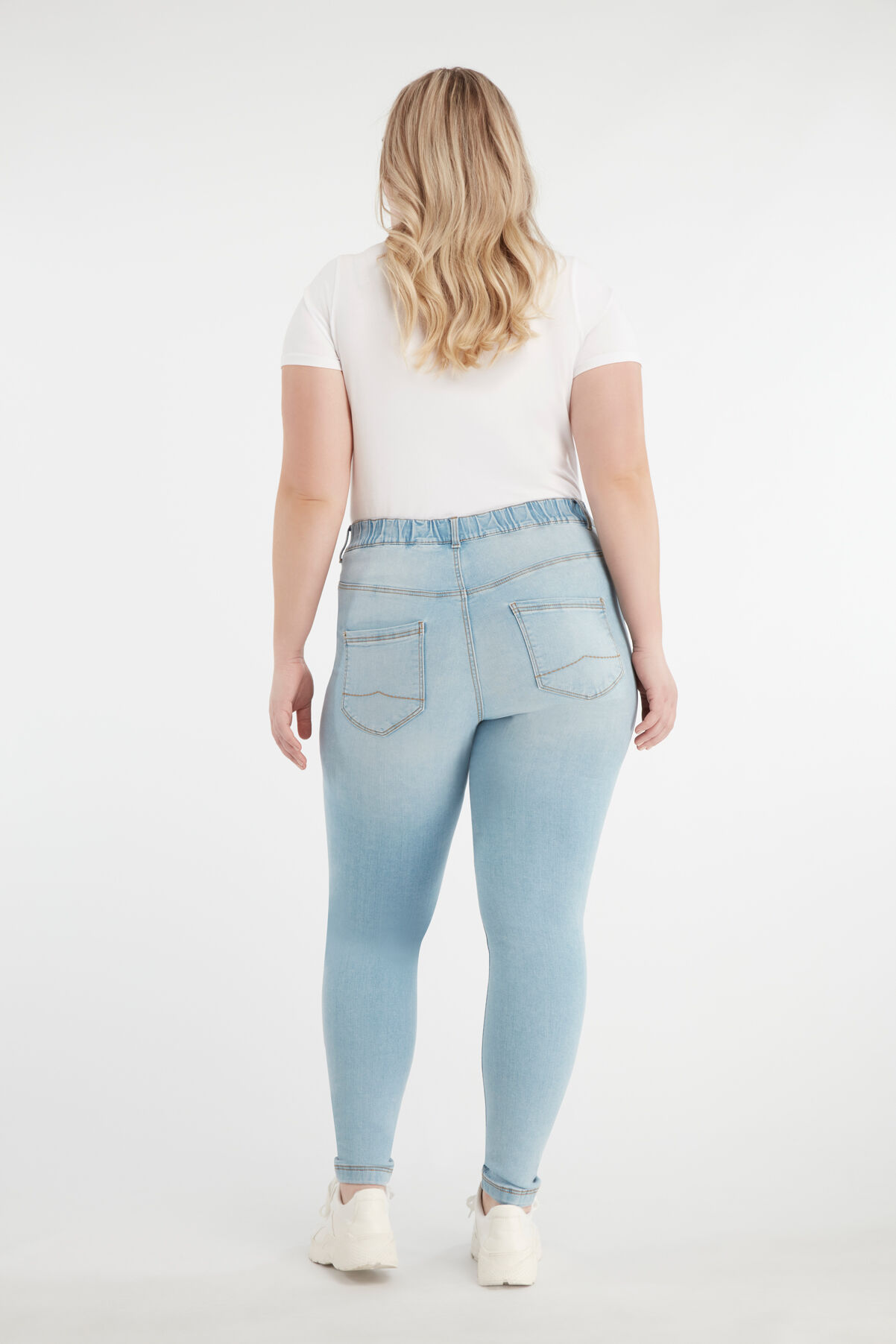 Slim fit tregging POPPY image number 6