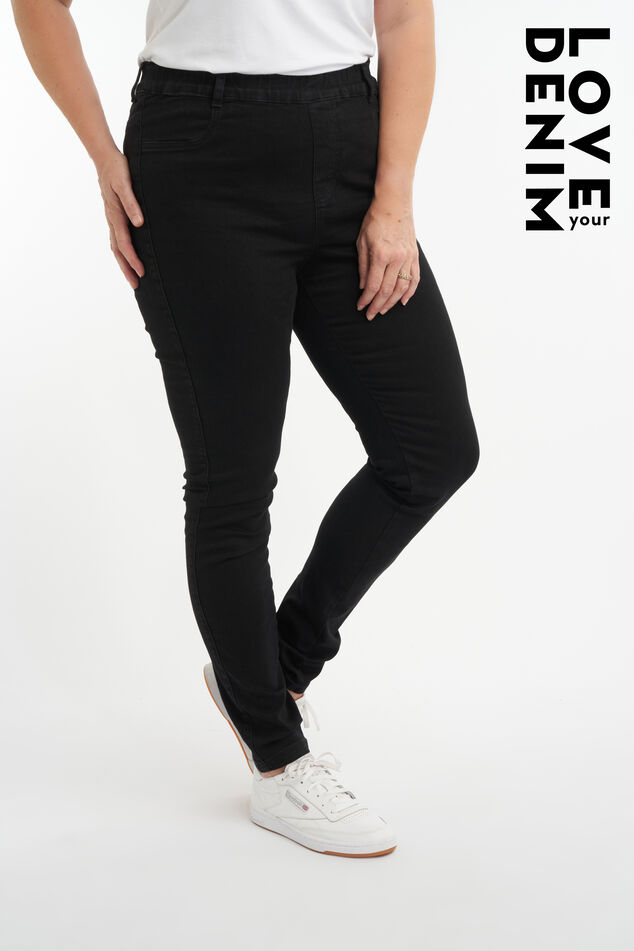 Slim fit 34 inch tregging POPPY  image number 0