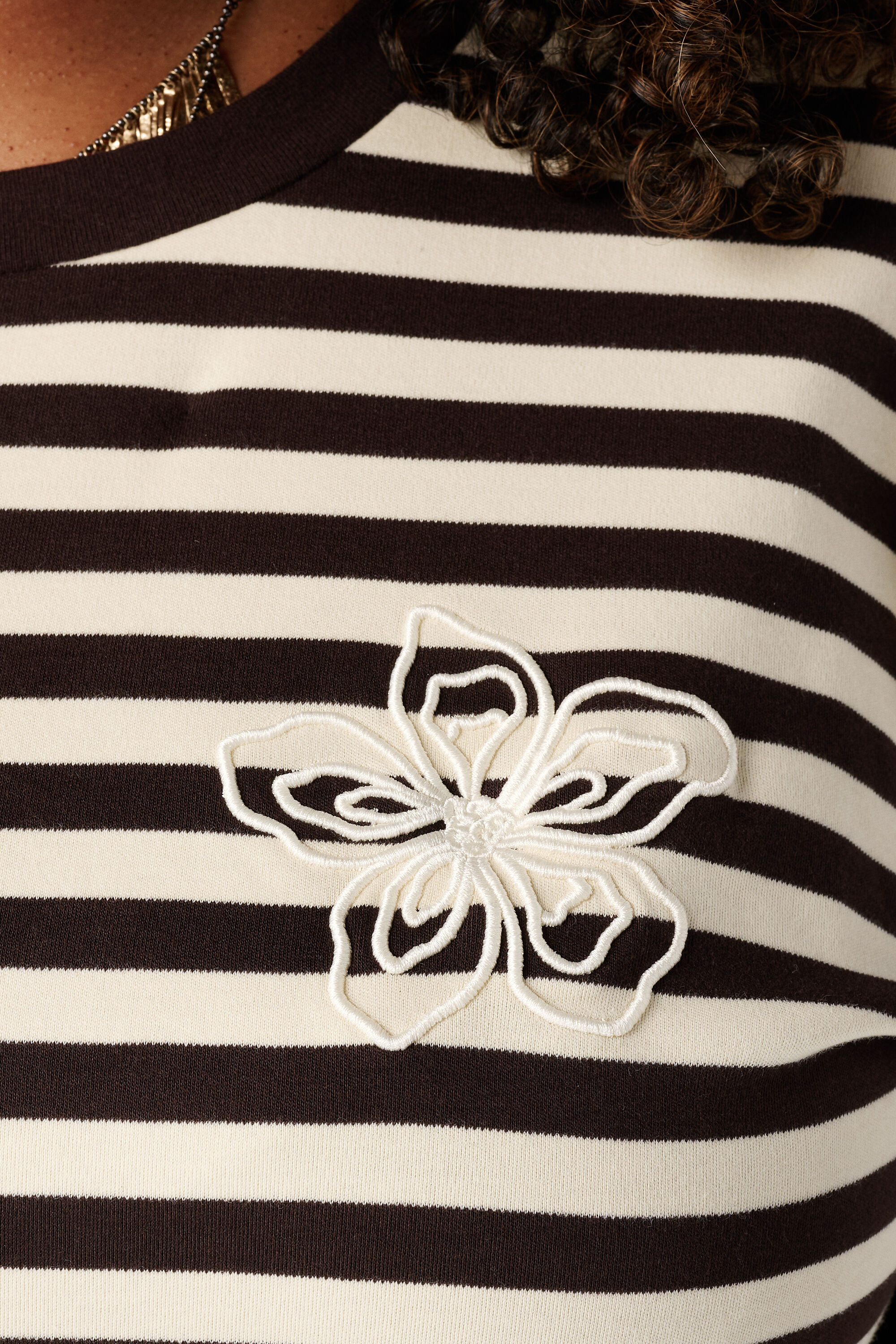 Gestreepte longsleeve image number 6