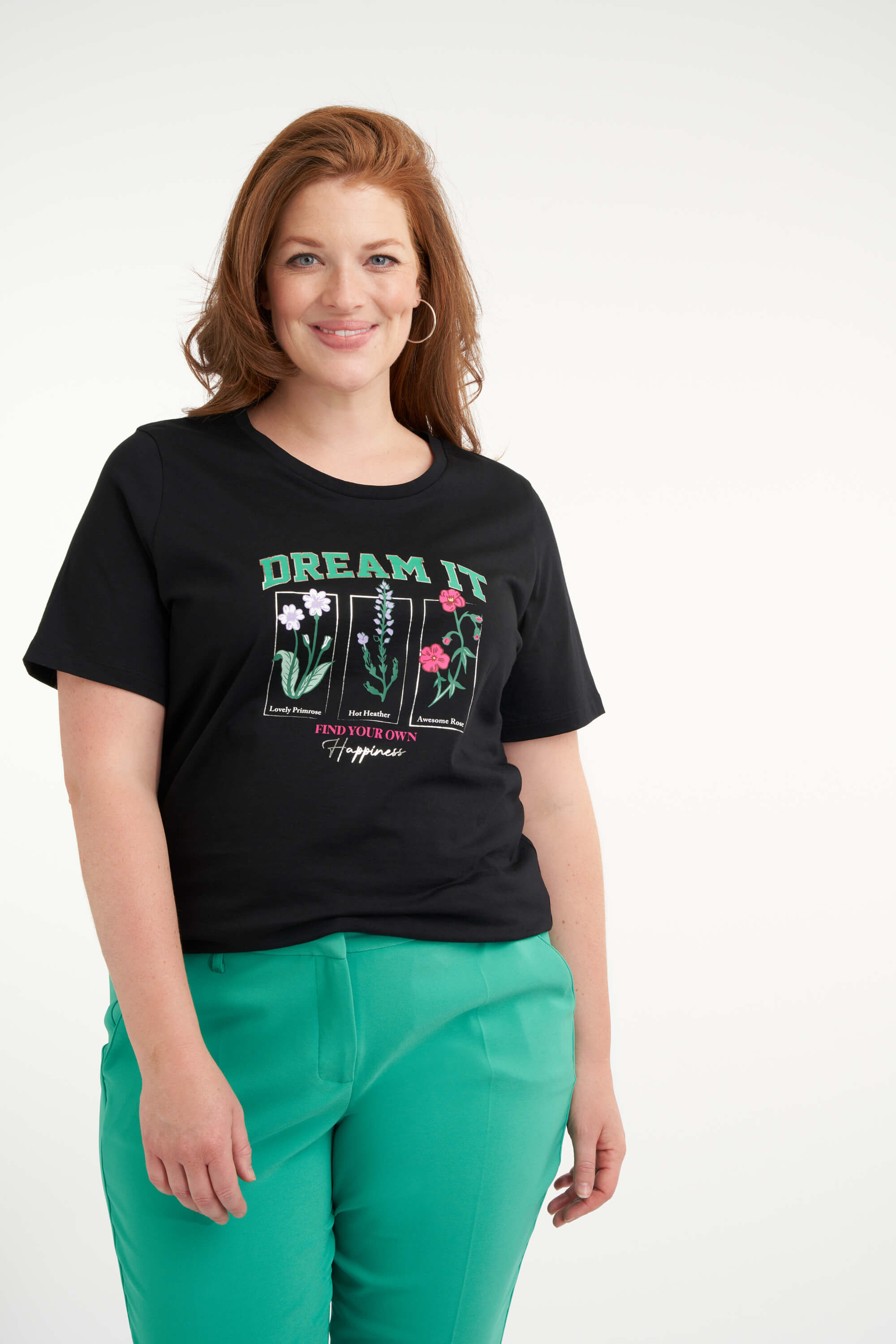 Dames T shirt met opdruk MS Mode