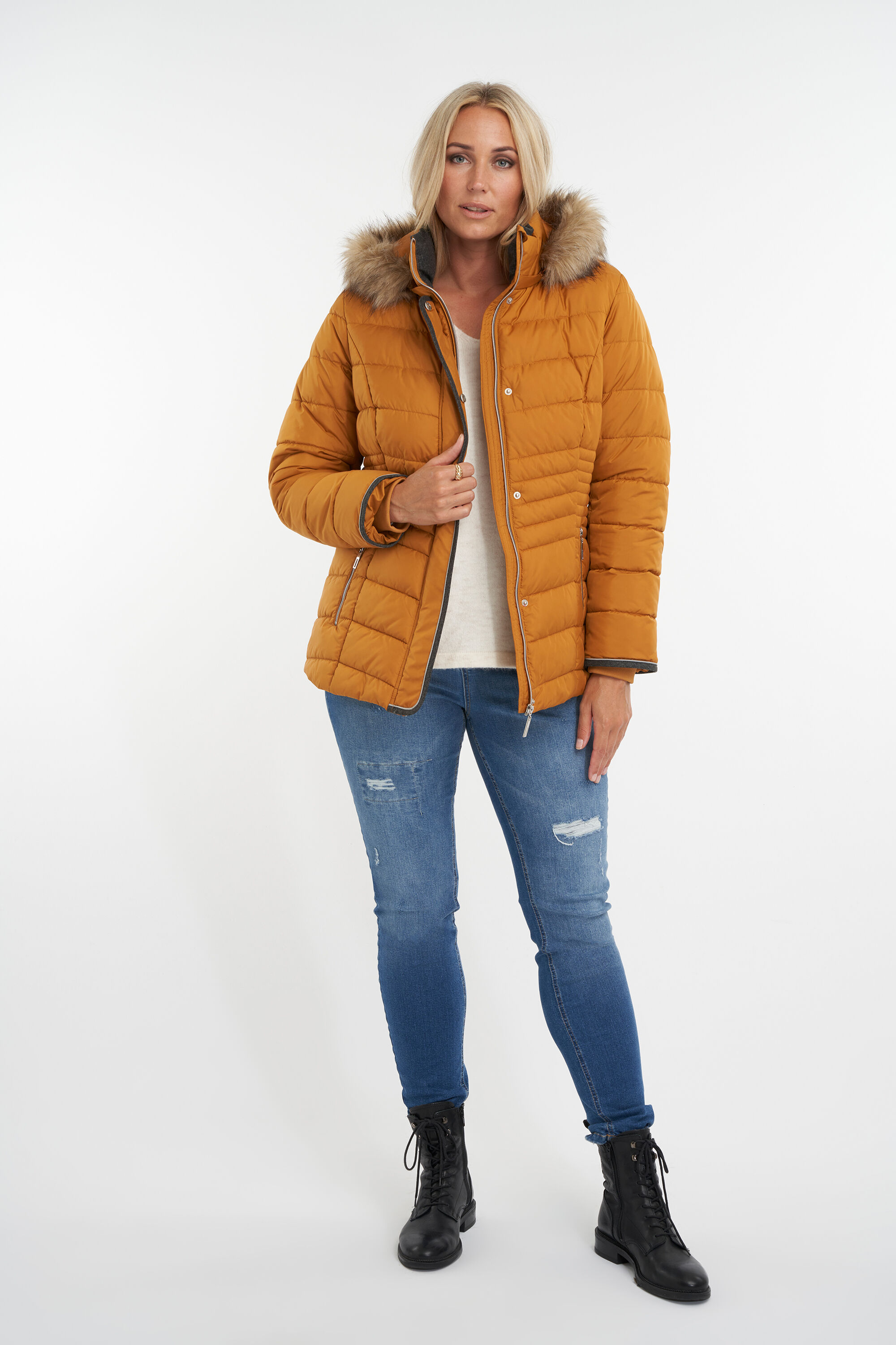 Gewatteerde jas  image number 7