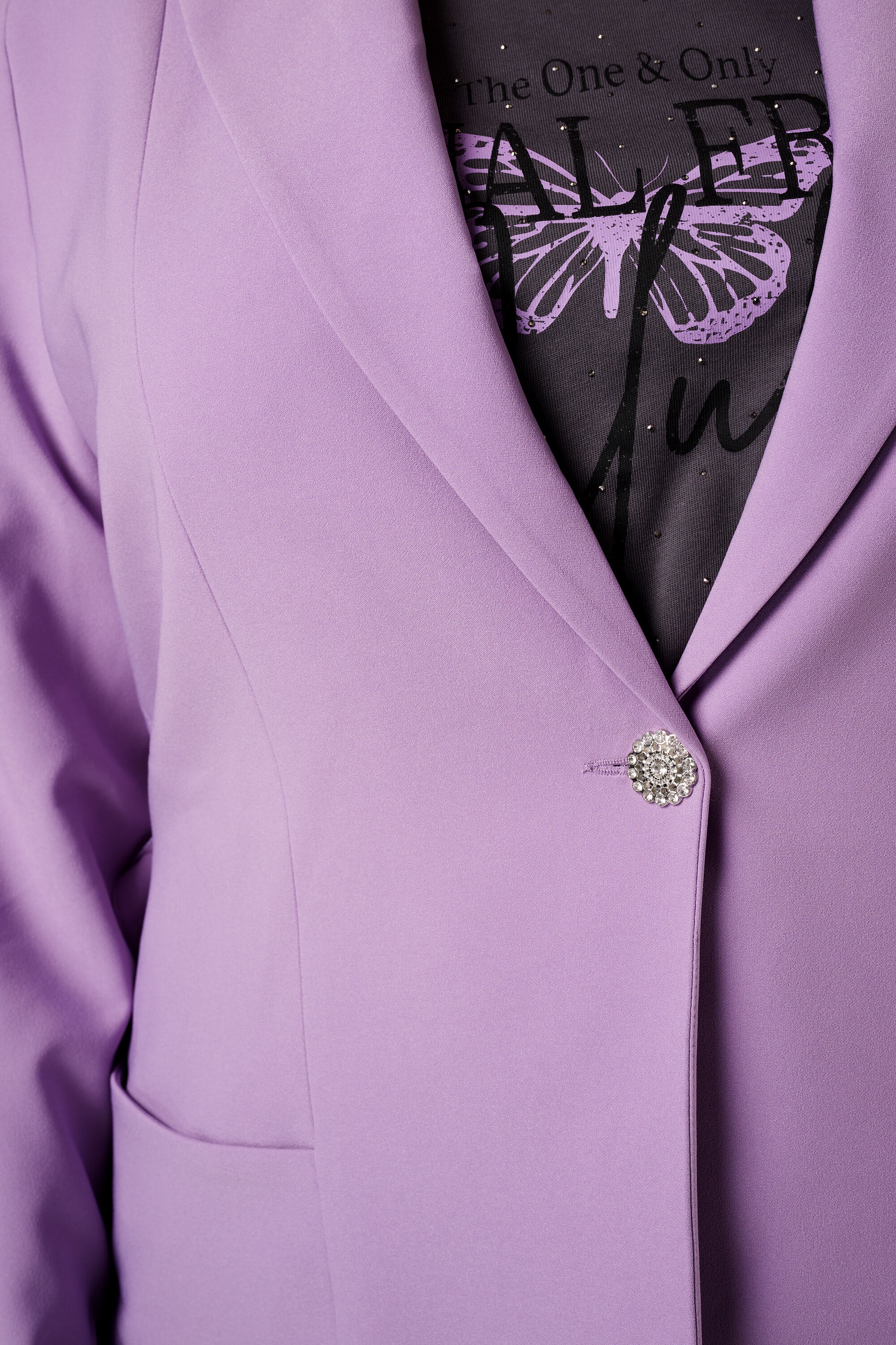 Blazer met ceintuur image number 4