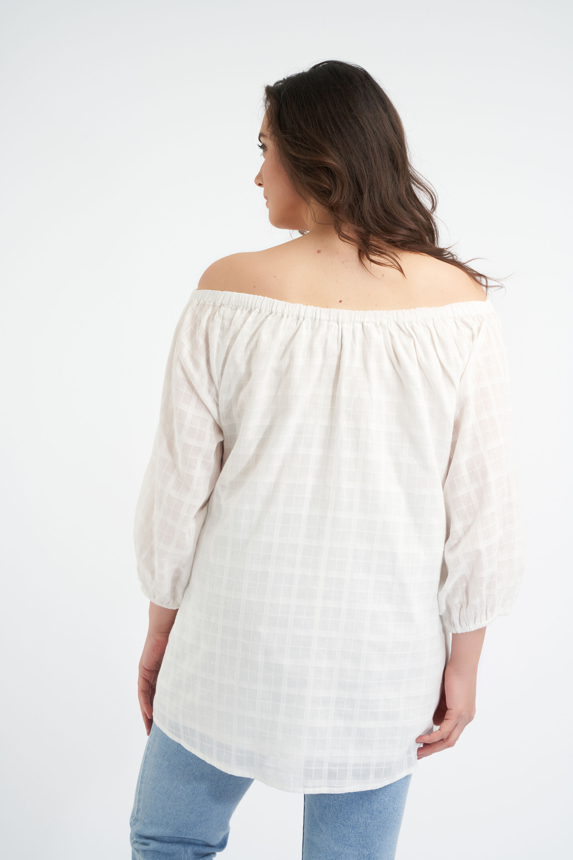 Off-shoulder blouse image number 3