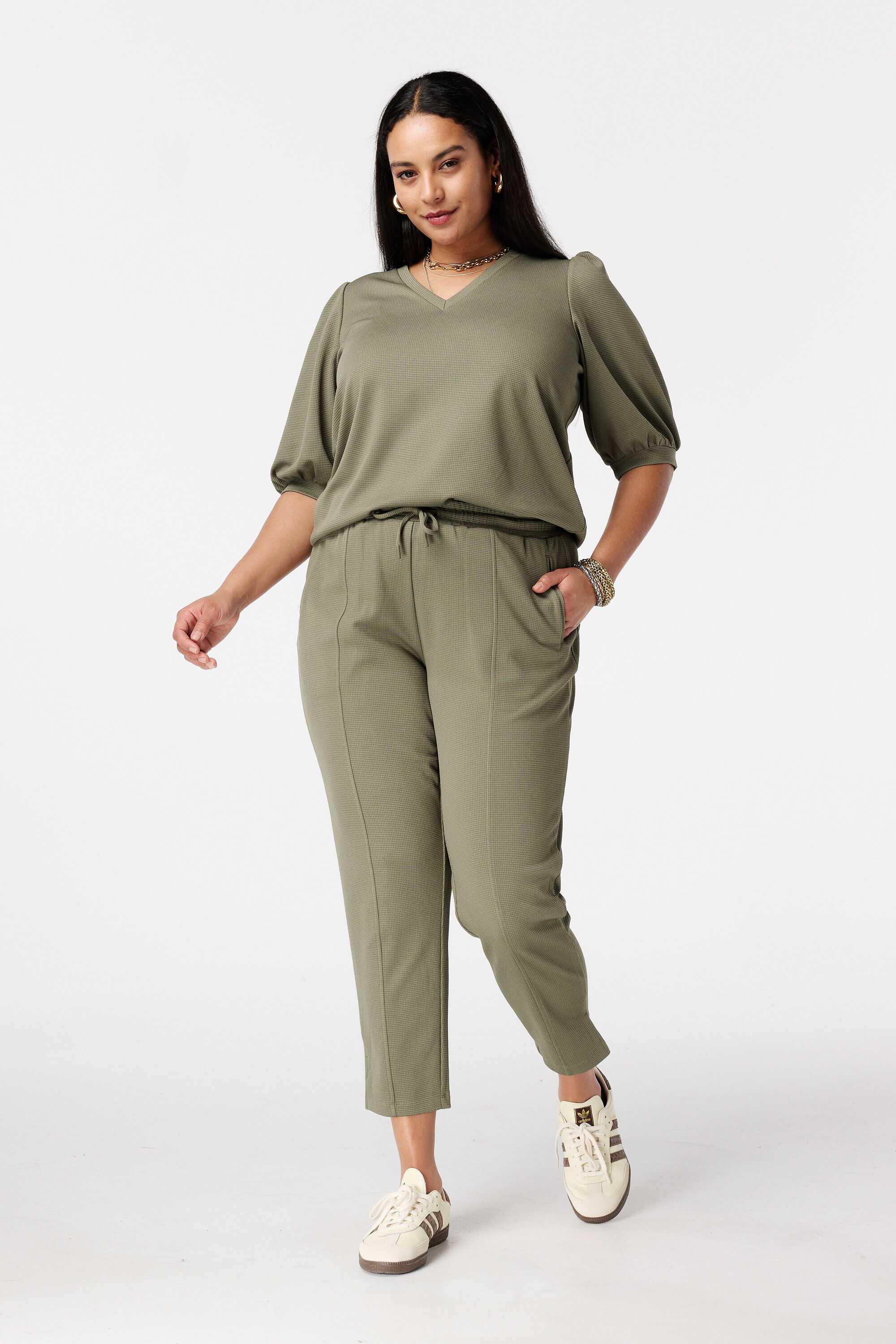 Top met pofmouwen image number 5