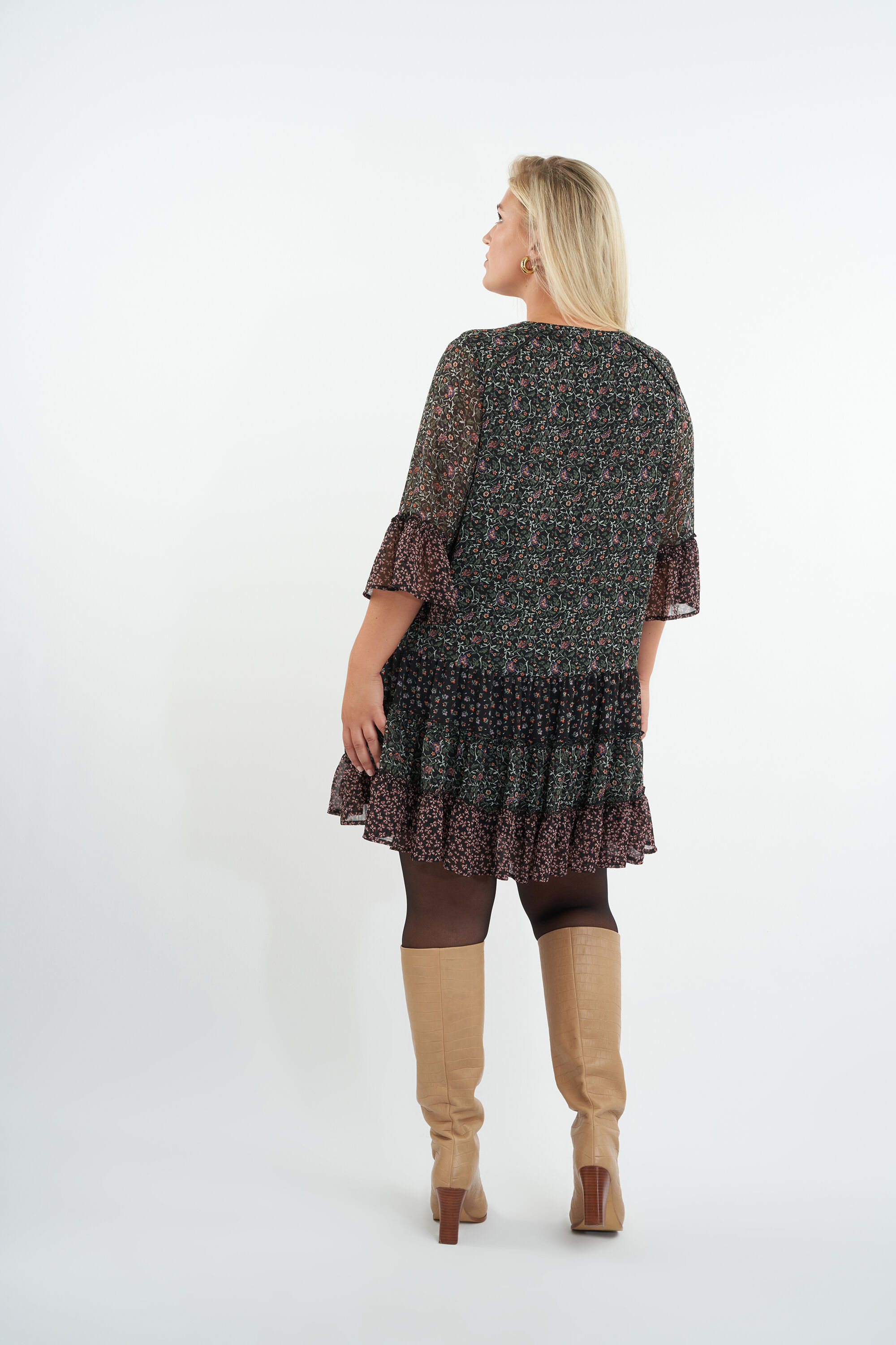 Jurk met print image number 3