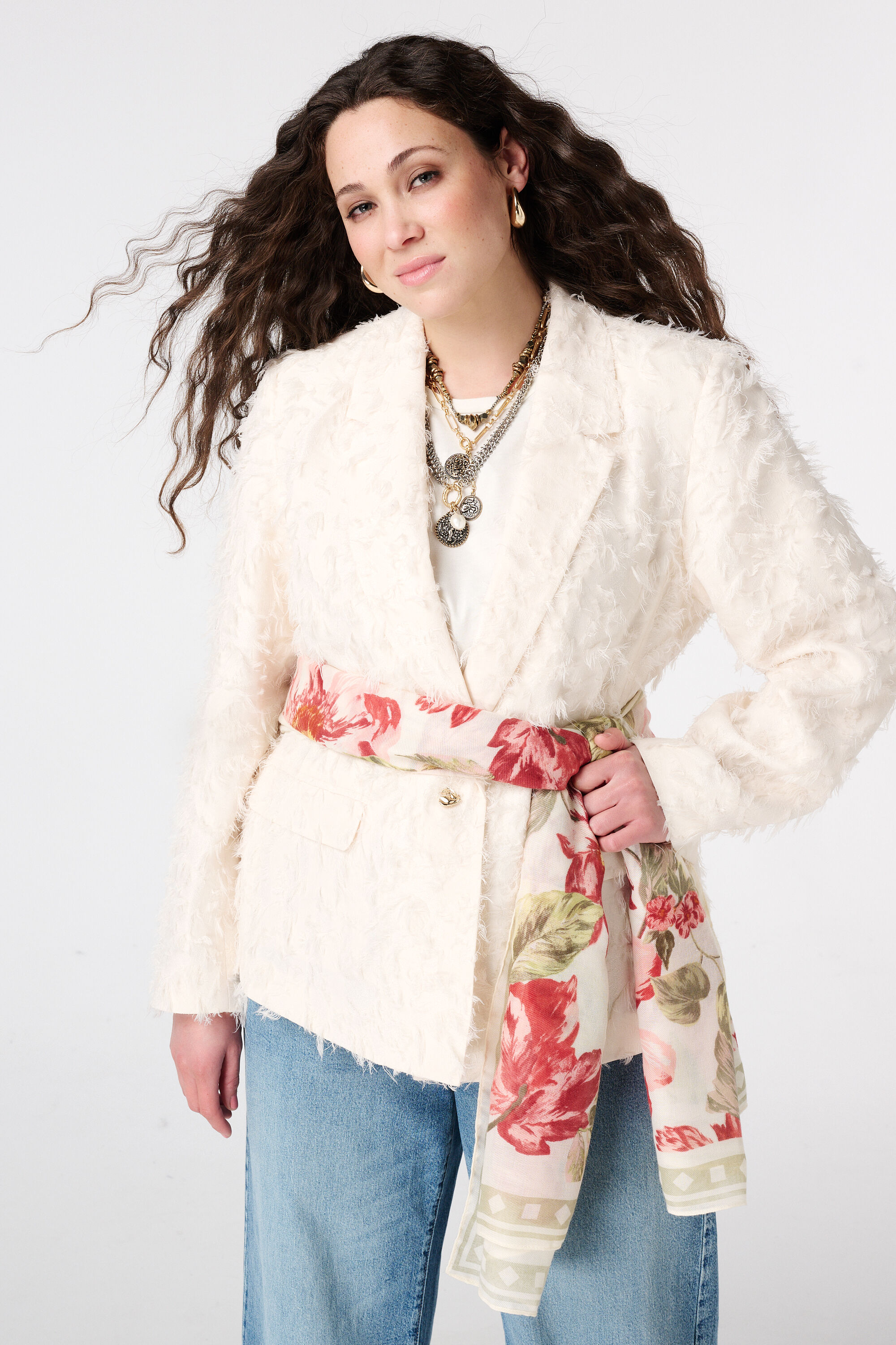 Sjaal met print image number 2