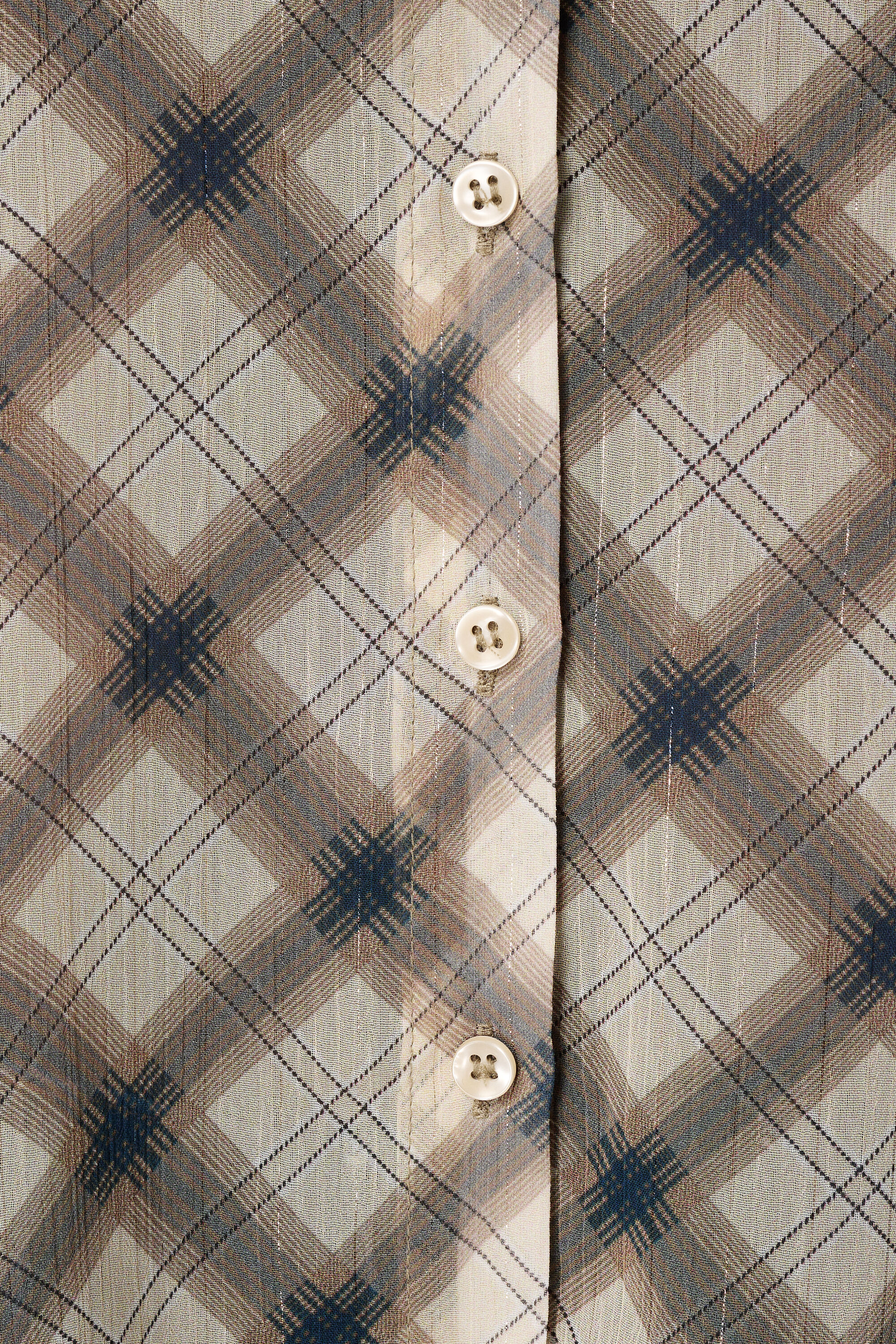 Geruite blouse image number 6