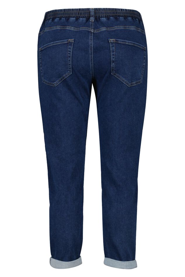 Jog denim broek image number 2