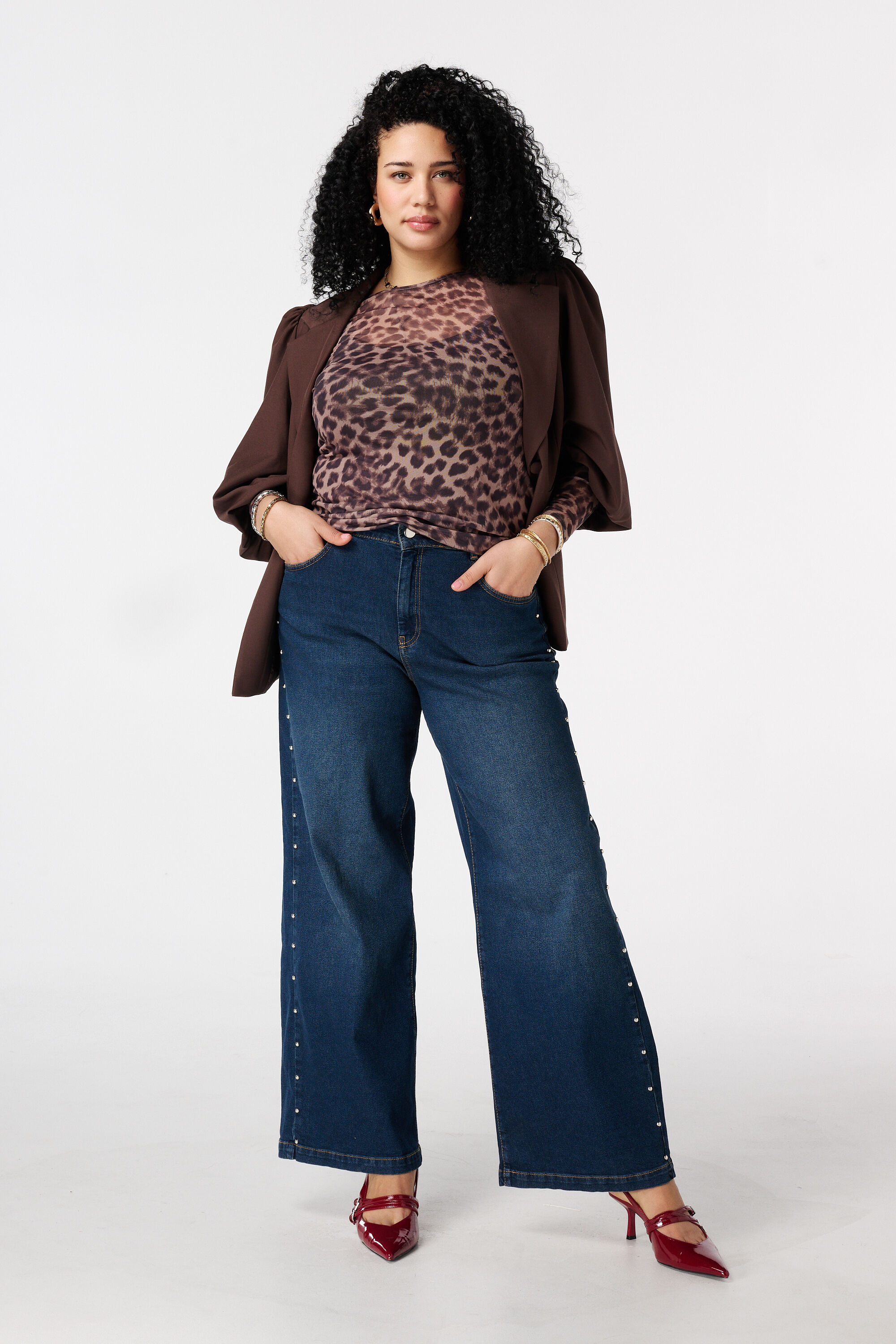Mesh top met print image number 5