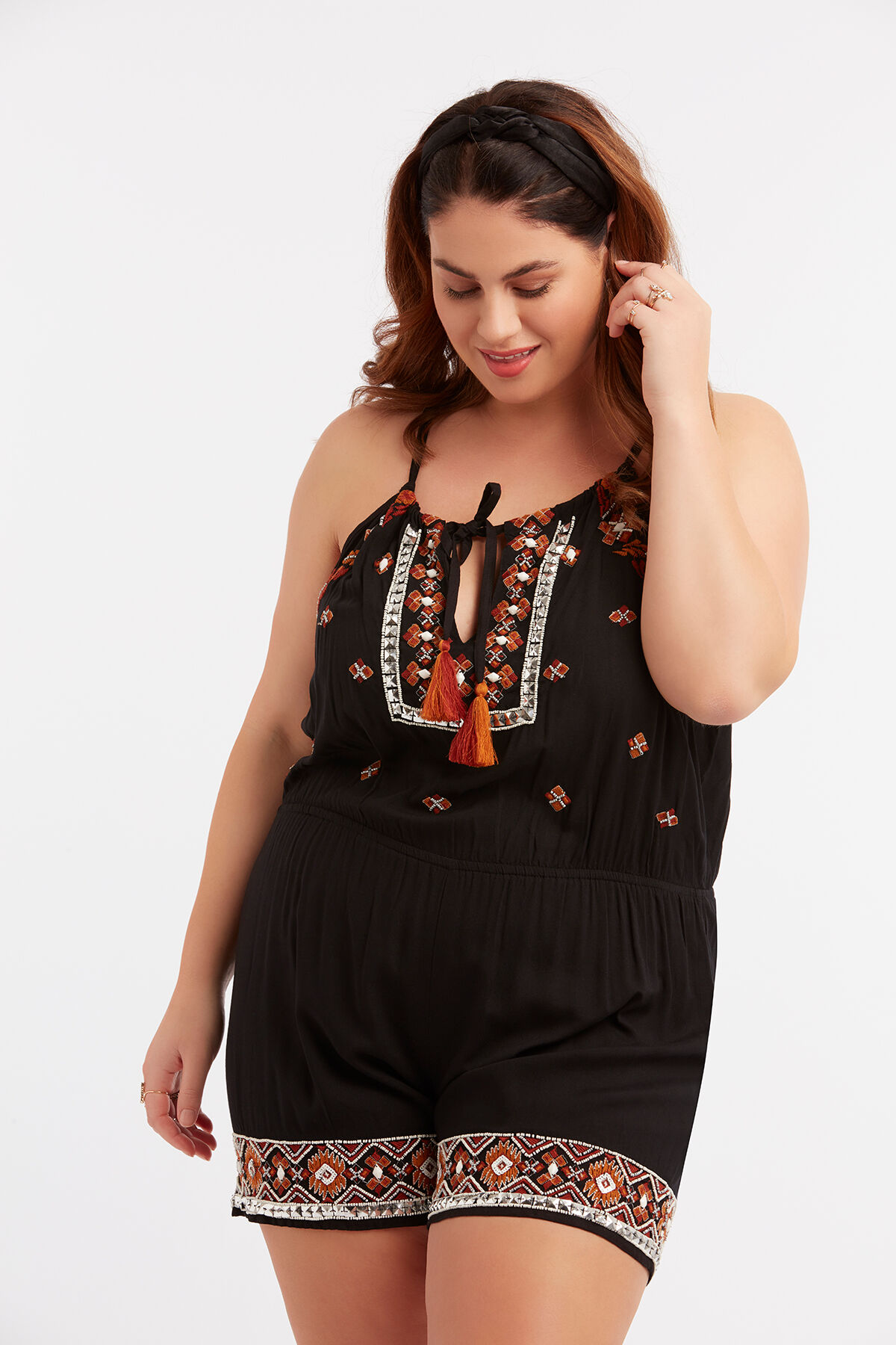 Playsuit met borduursel image number 4