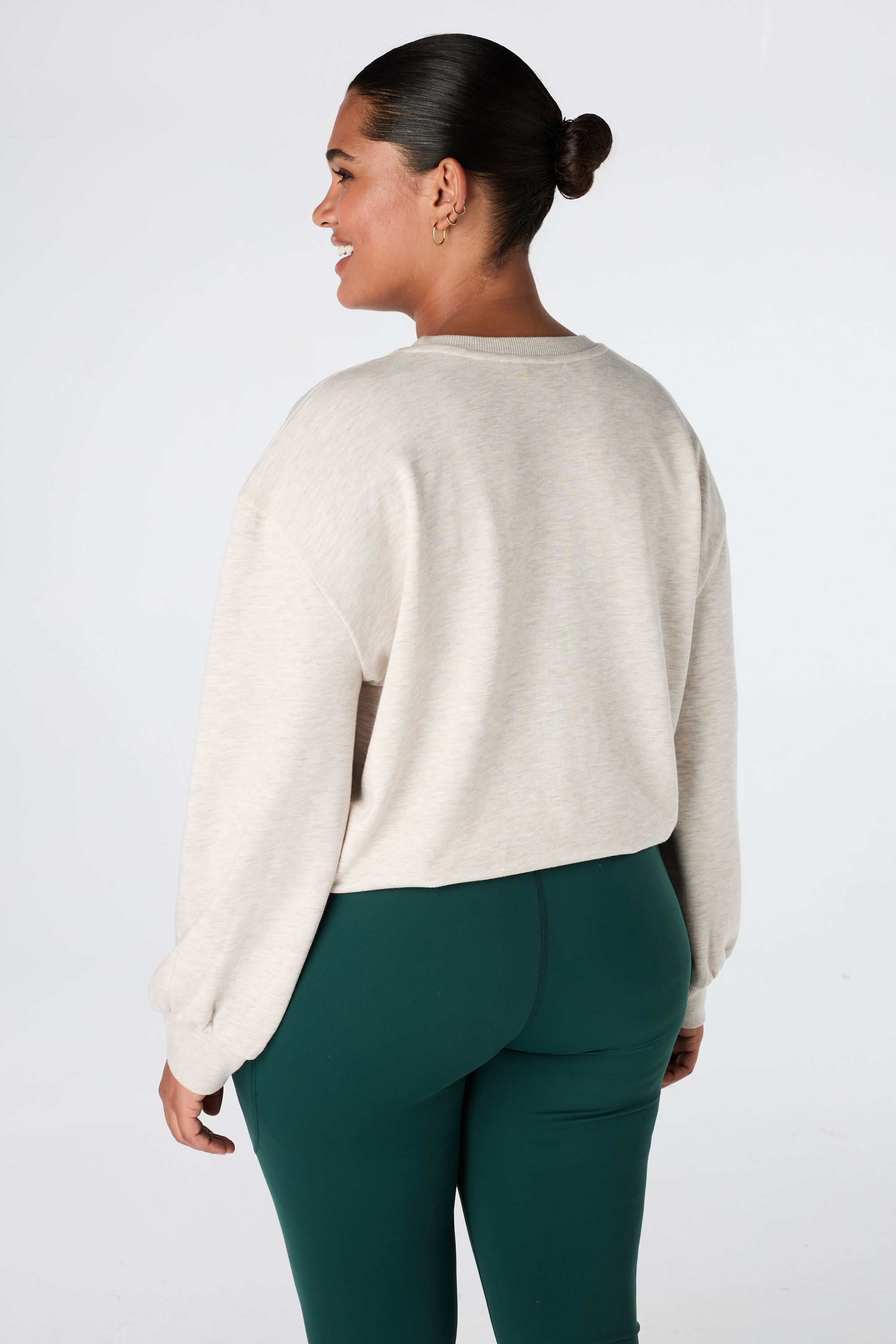 Sweater met sportieve print image number 3