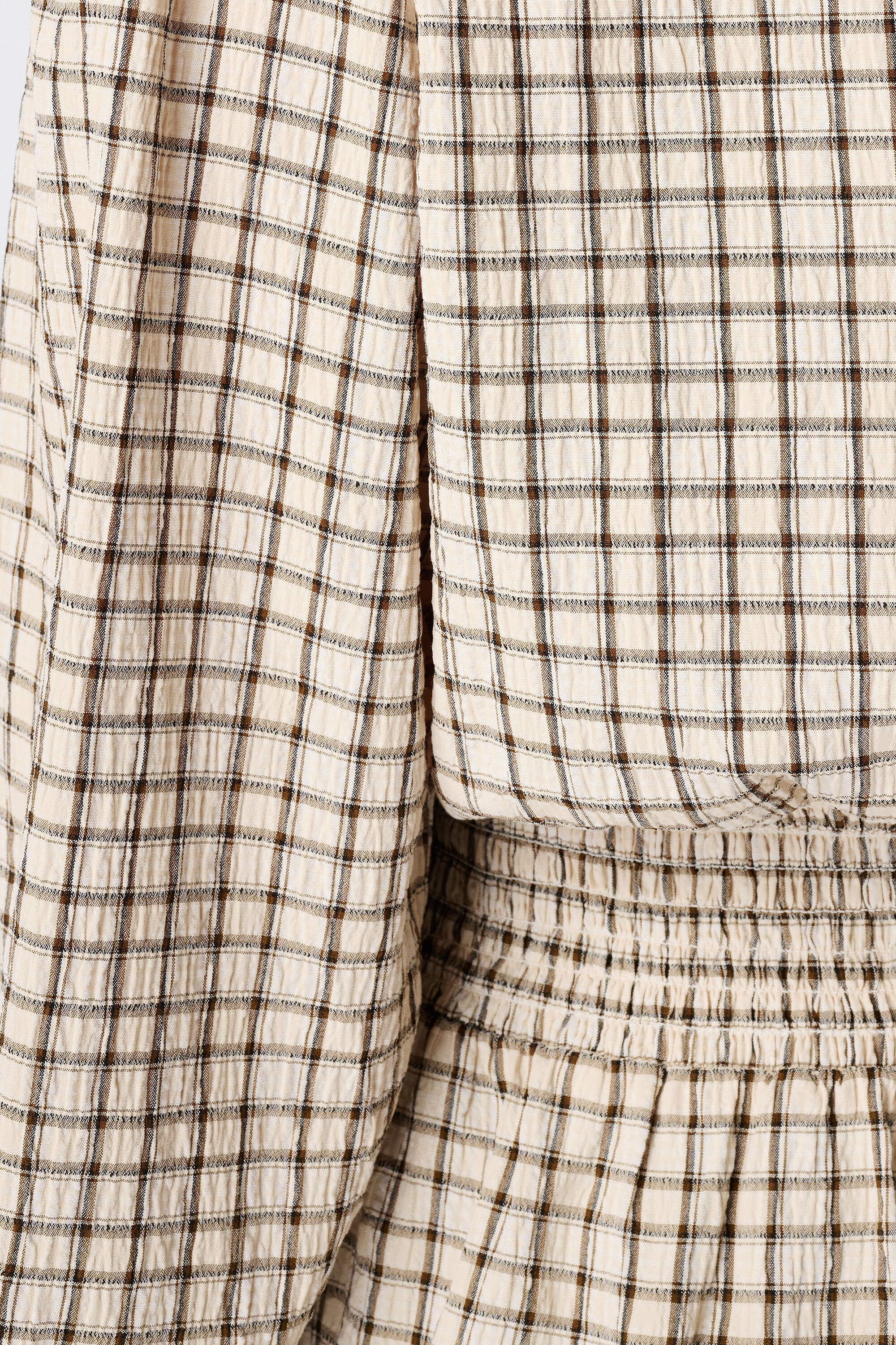 Geruite blouse image number 6