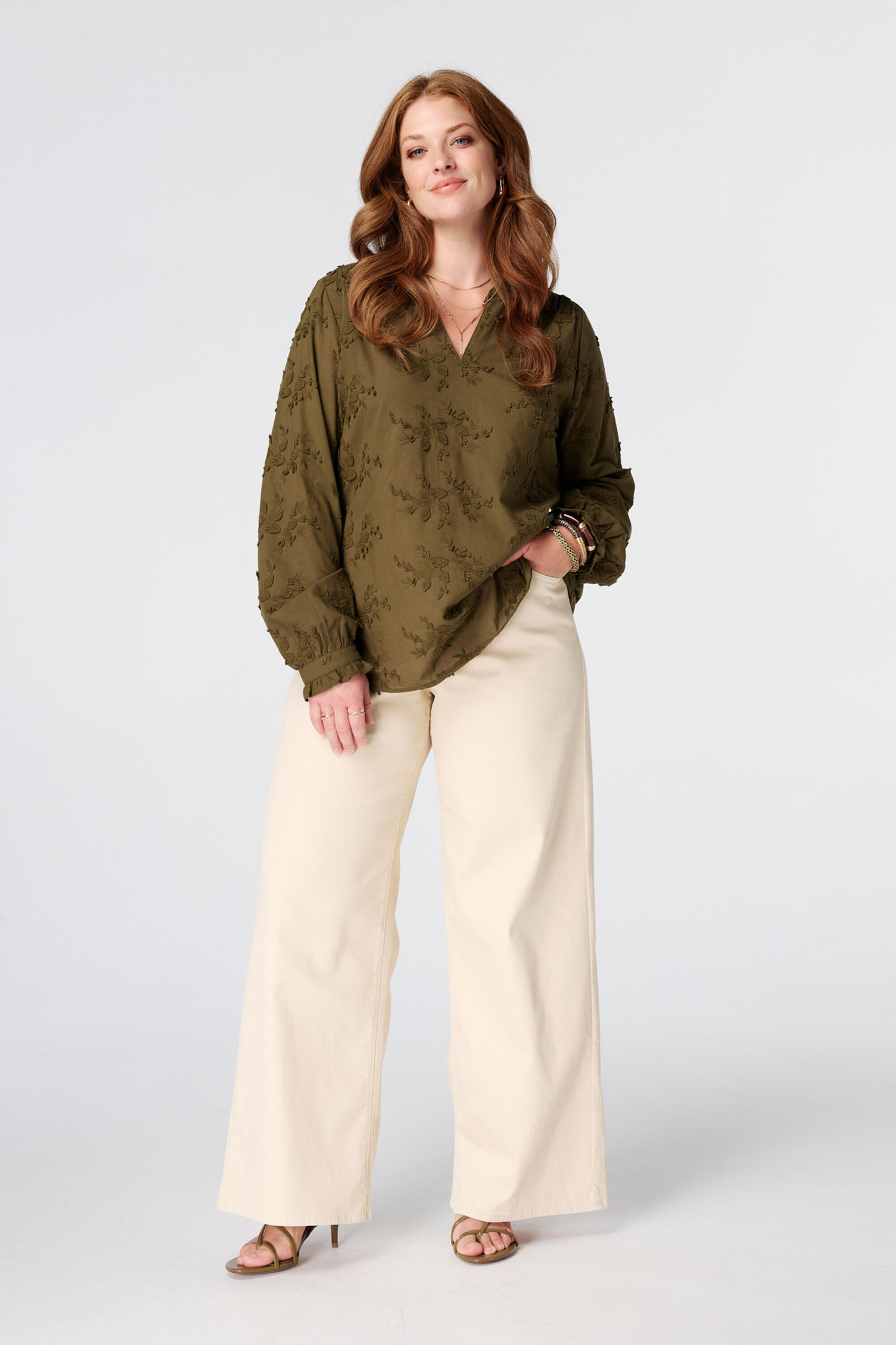 Blouse met borduursel image number 5