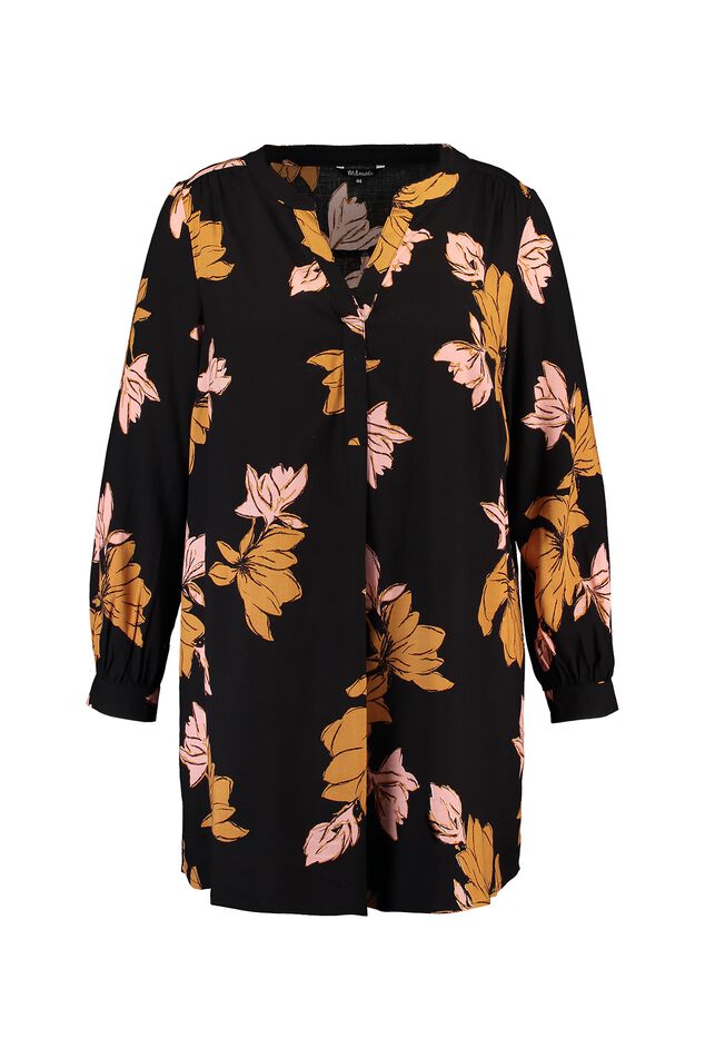 Tuniekblouse met bloemenprint image number 2