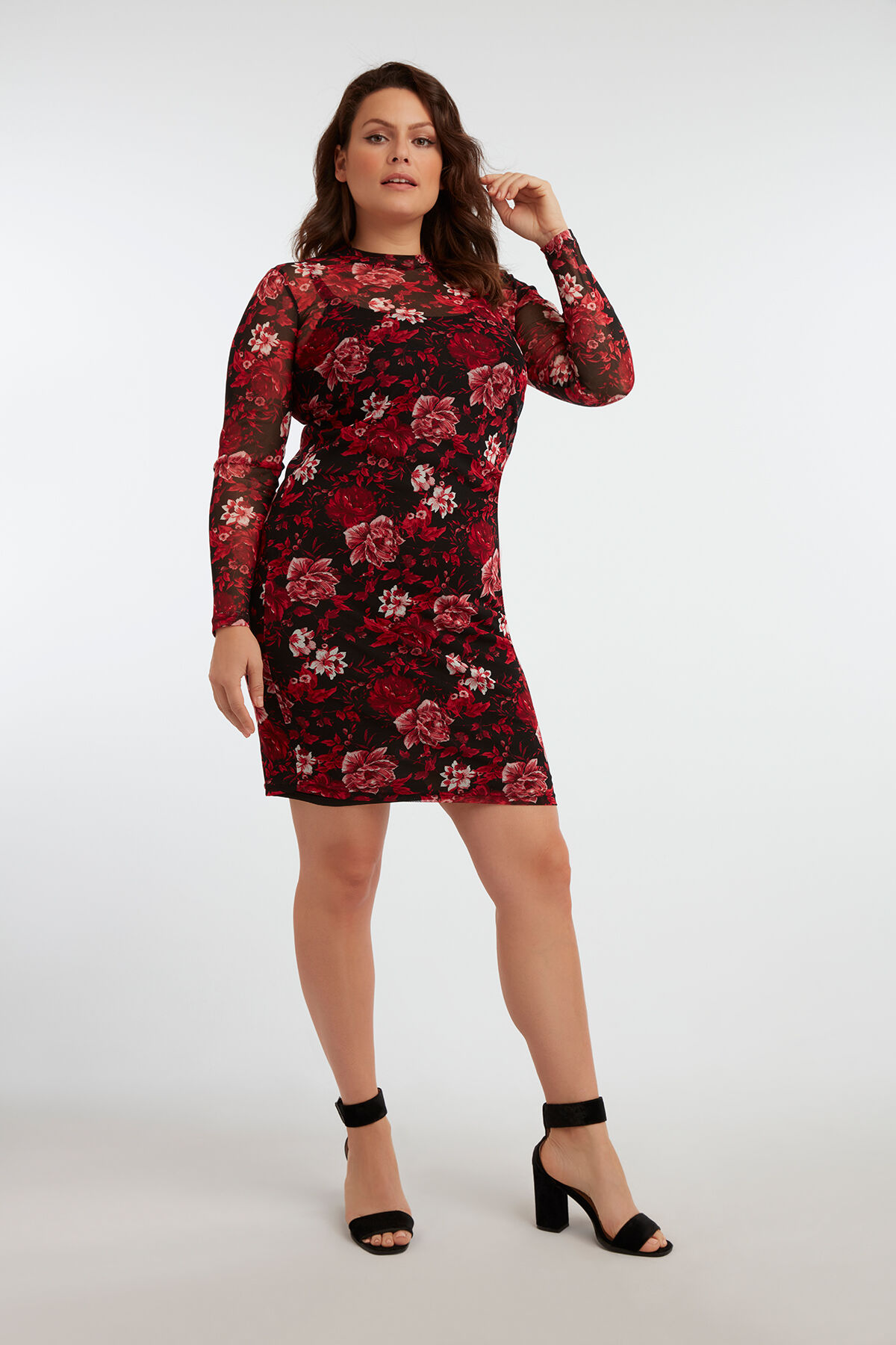 Semi-transparante jurk image number 4