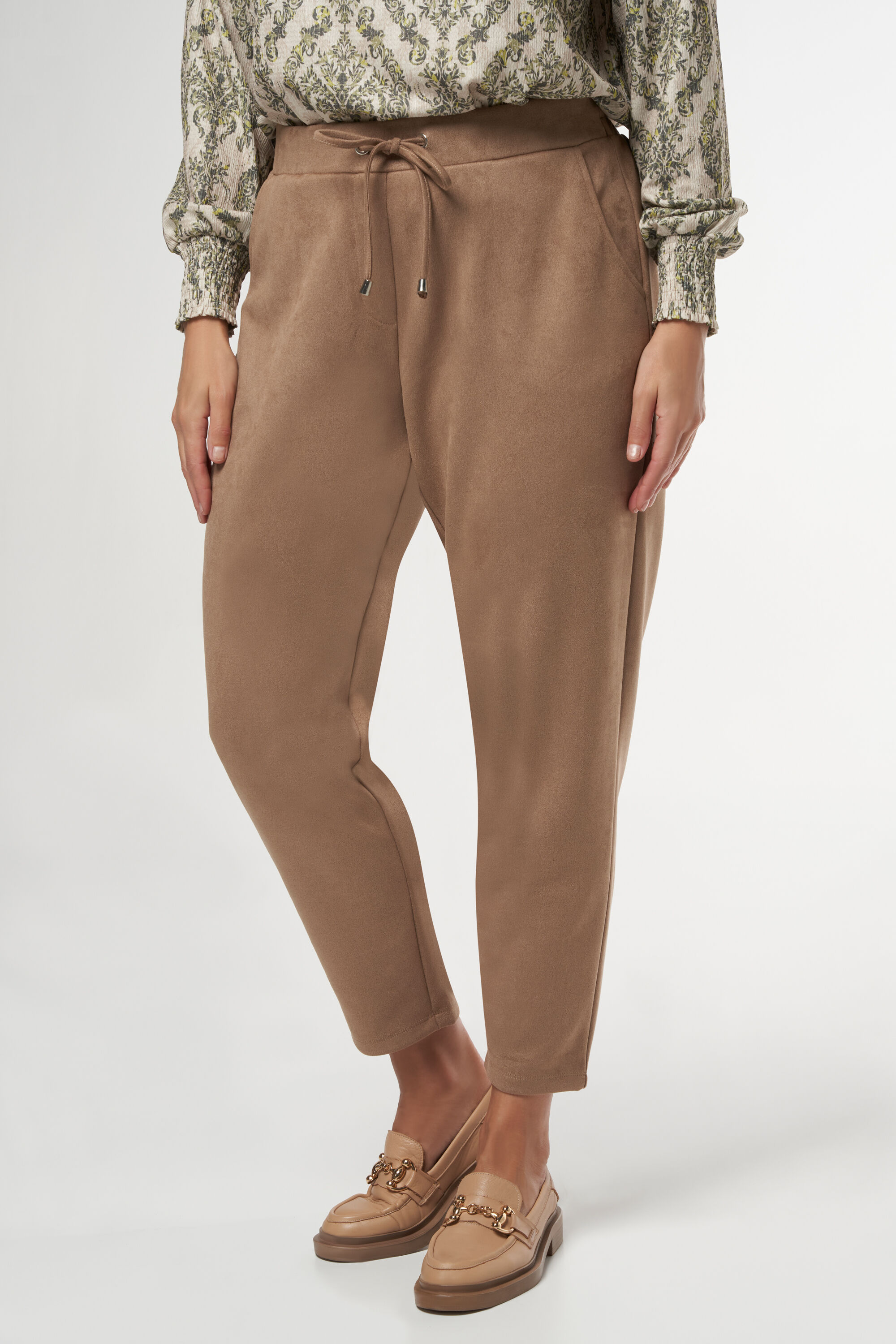 Broek met suedelook image number 5