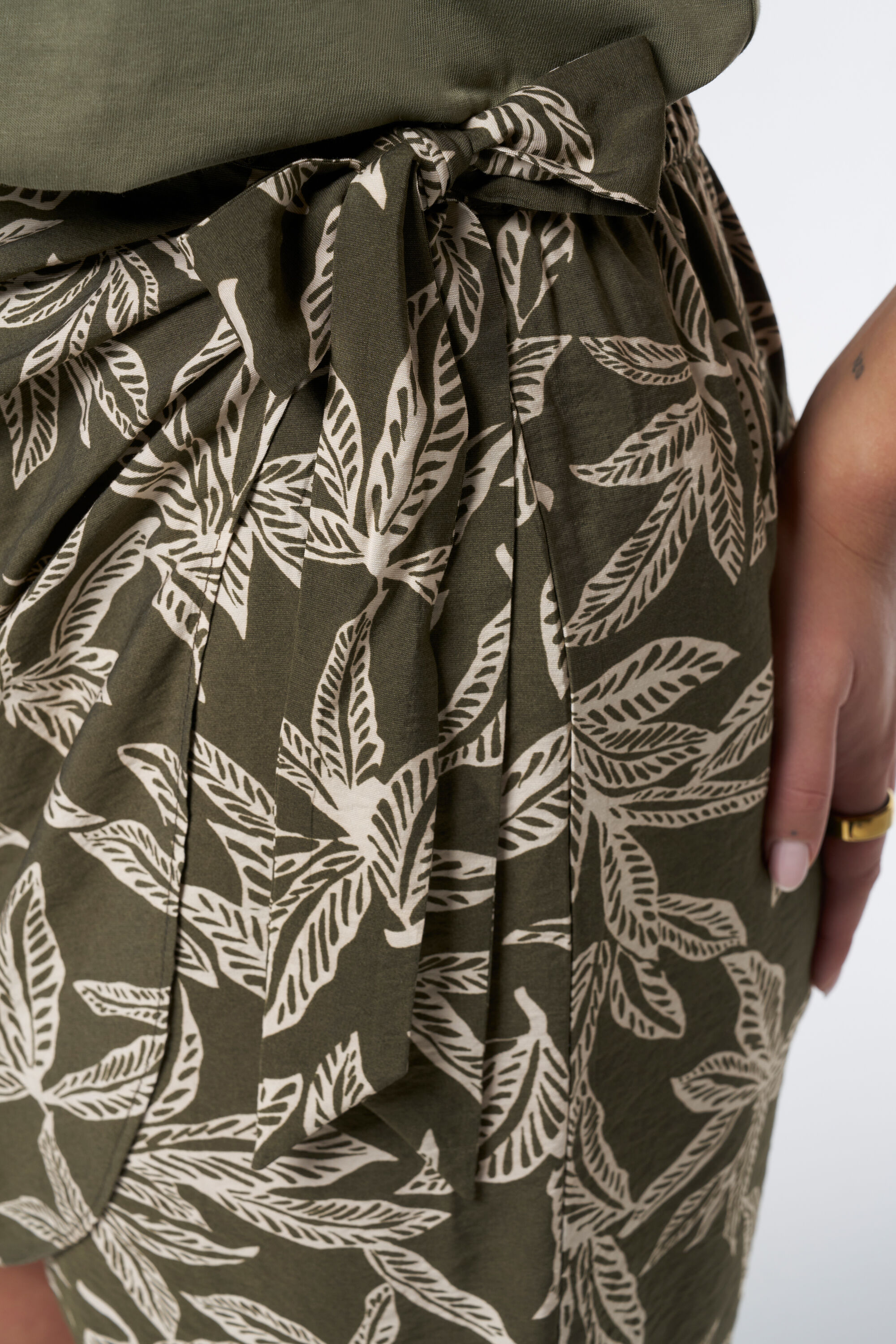 Skort met zomerse print image number 4