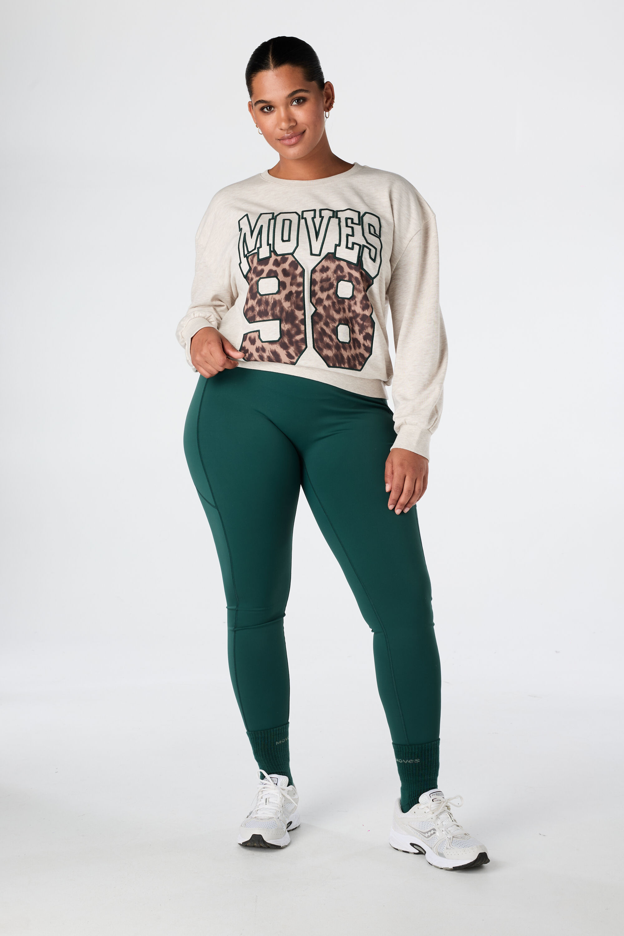 Sweater met sportieve print image number 5