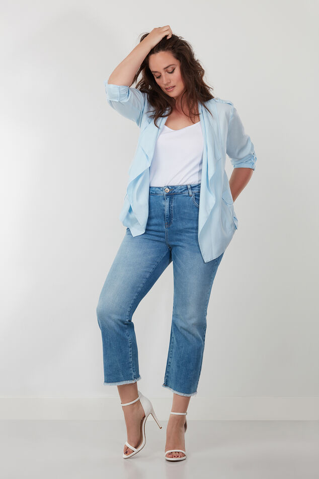 Gedrapeerde jas  image number 3