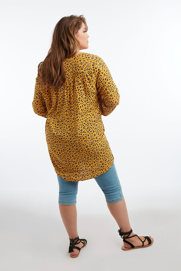 Tuniekblouse met animalprint image number 5