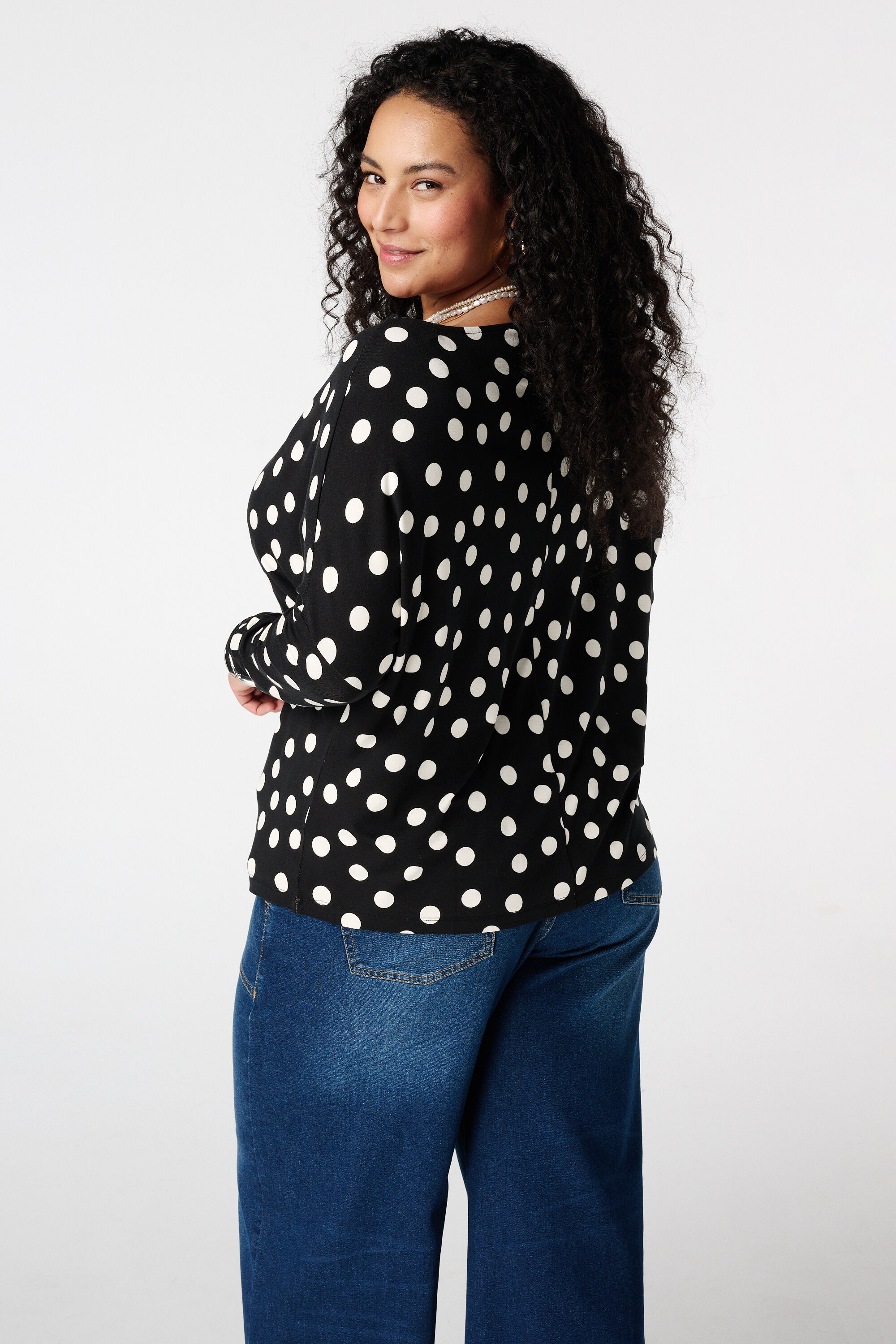 Top met boothals image number 3