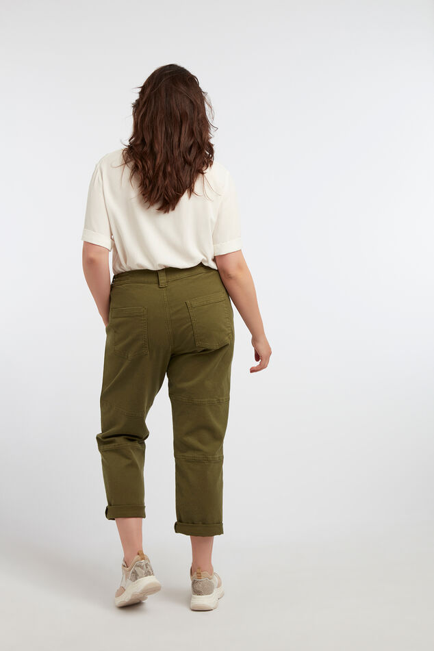 Blouse in boxy model image number 5