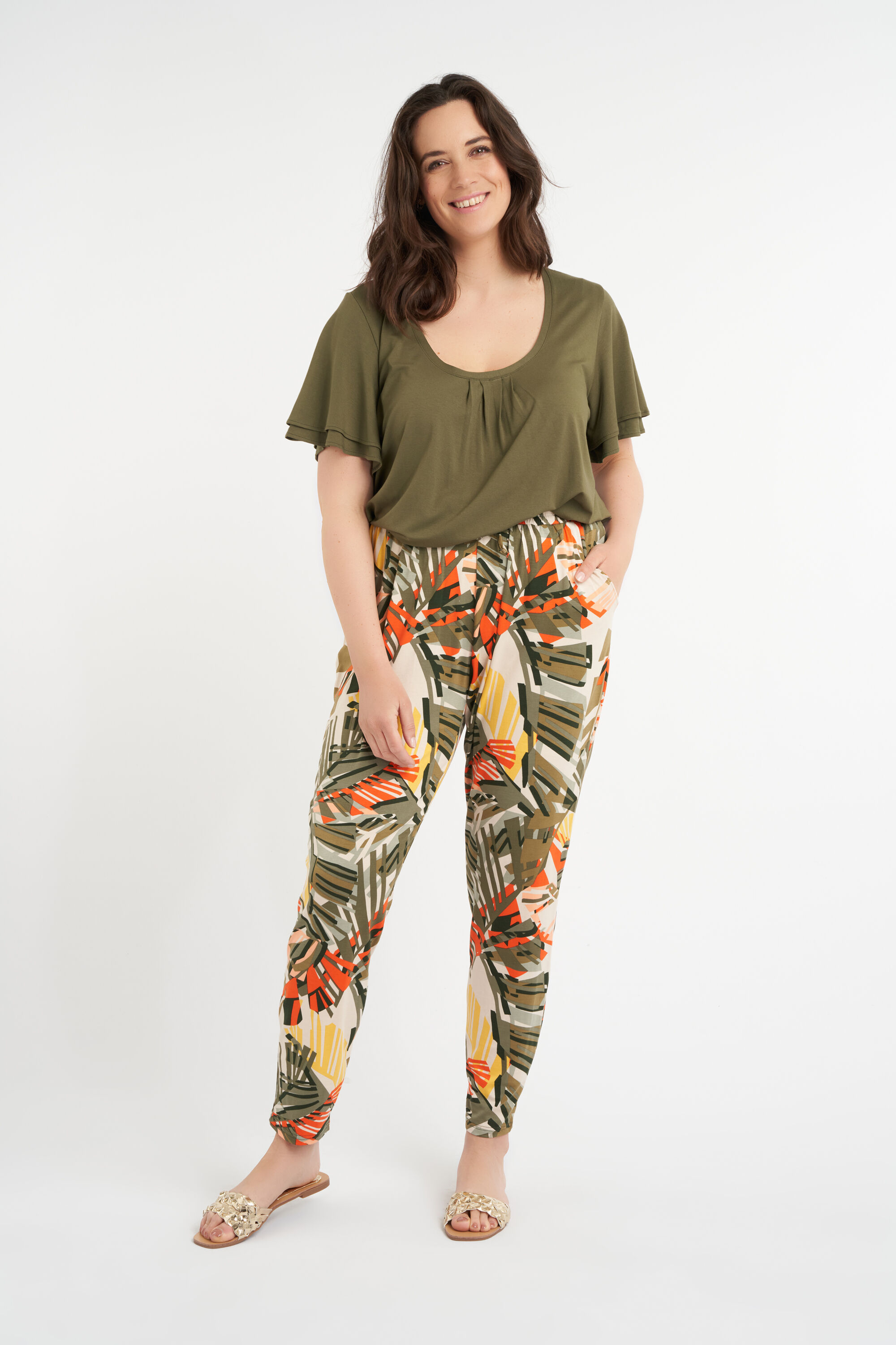 Losvallende broek image number 5