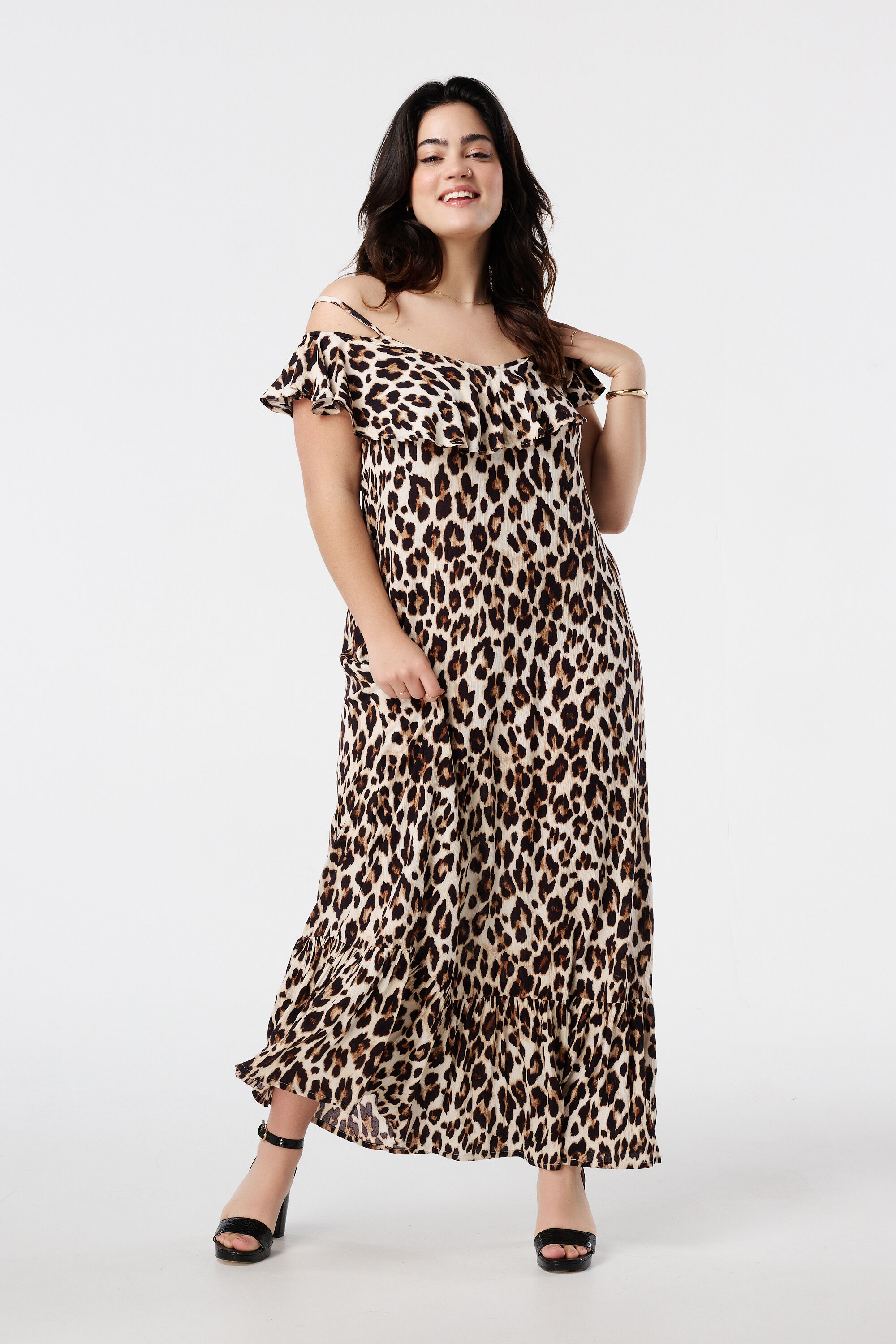 Jurk met print image number 5