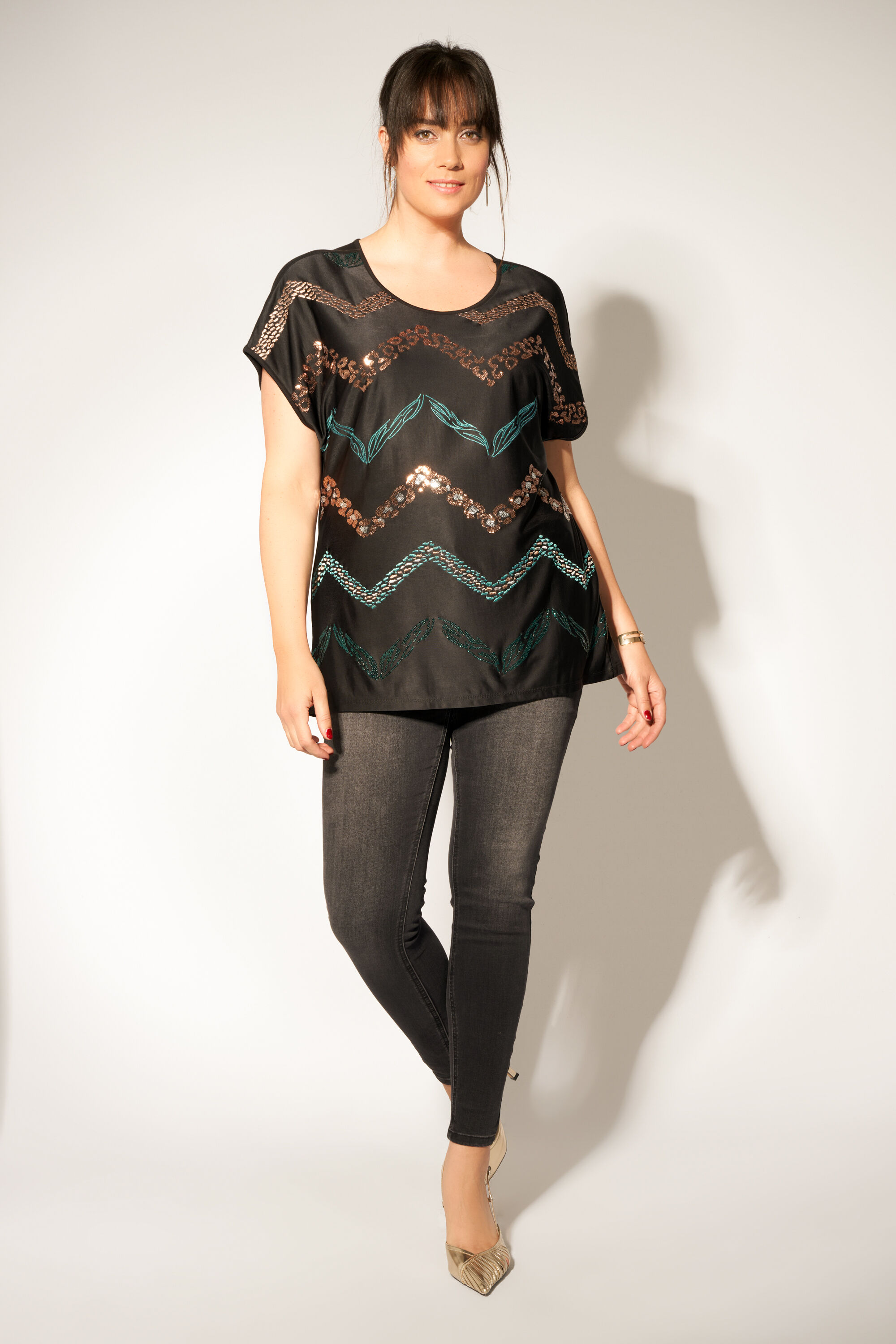 Tuniek met pailletten image number 0