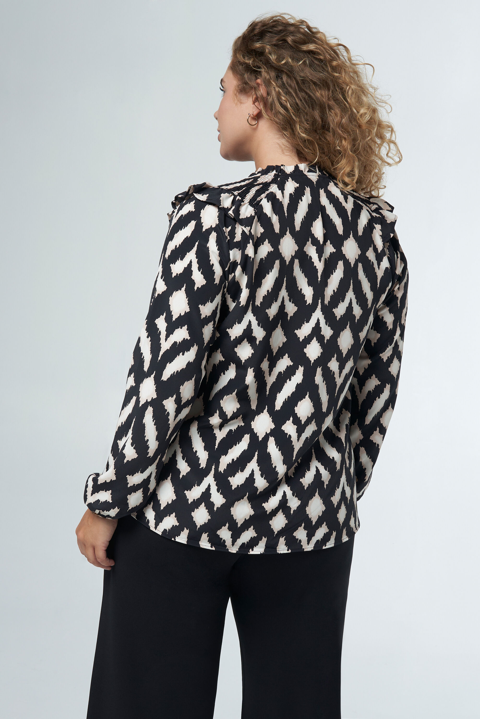 Blouse met print image number 3