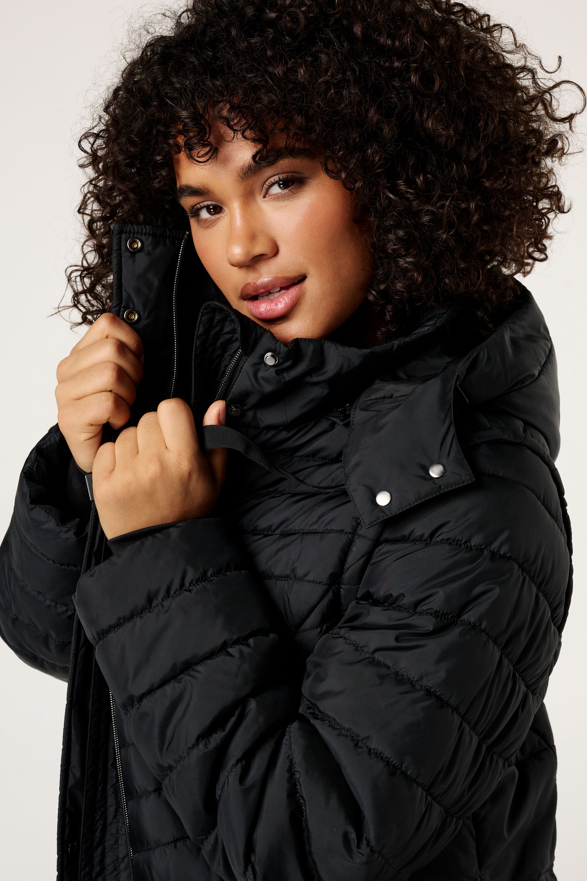 Licht gewatteerde jas image number 4