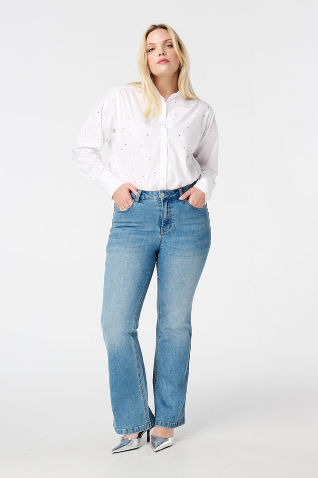 Blouse met studs image number 5