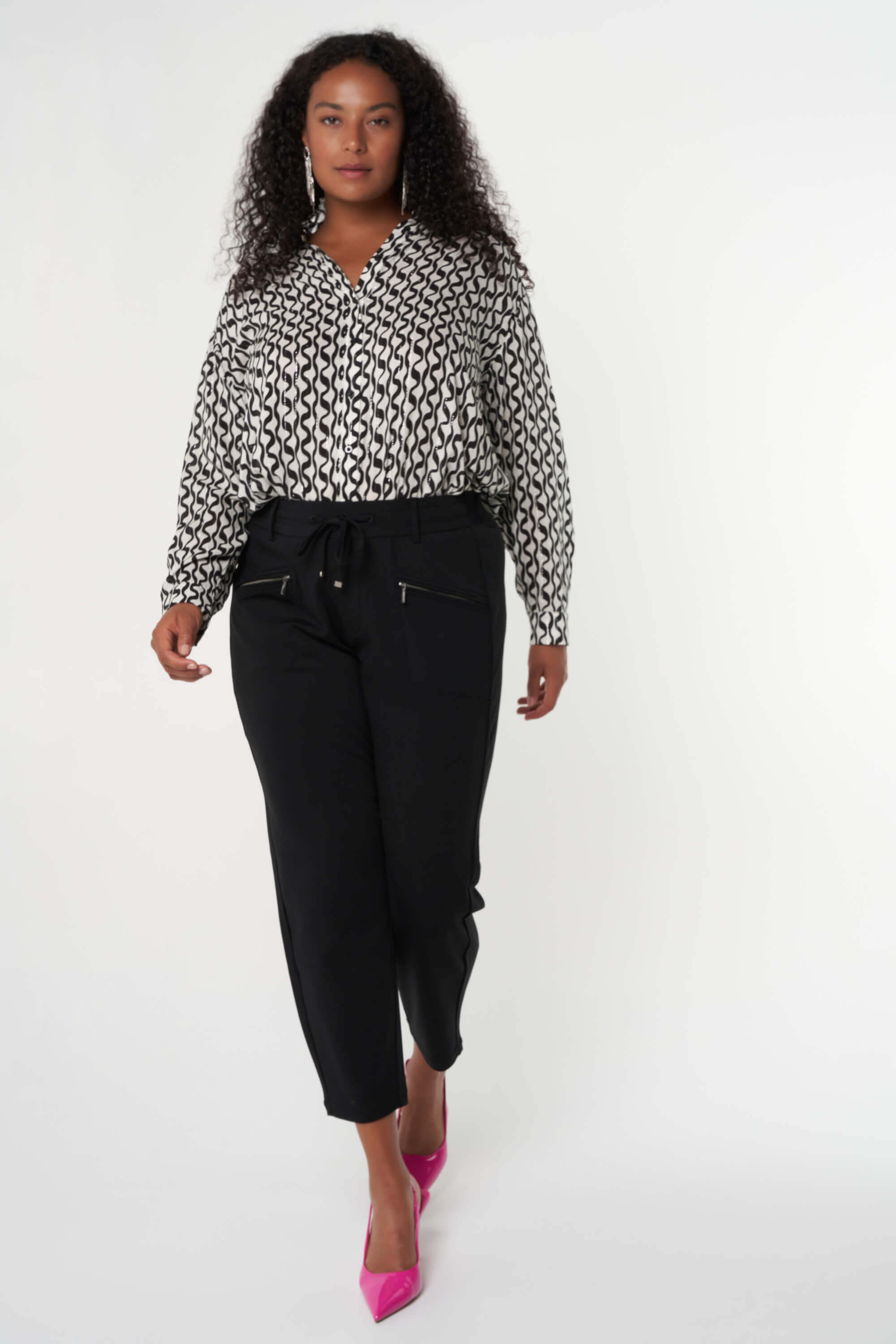 Broek met ritsdetails image number 0