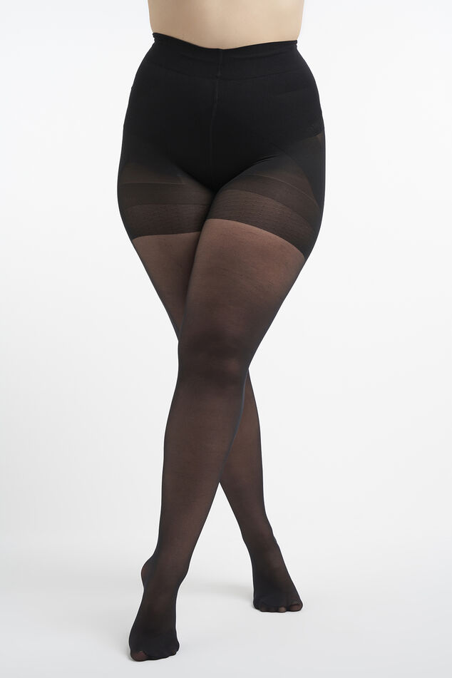 Van puberteit concept Dames 2-pack Shaping panty 40 denier Zwart | MS Mode