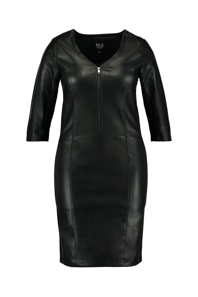 Jurk van imitatieleer    image number 1