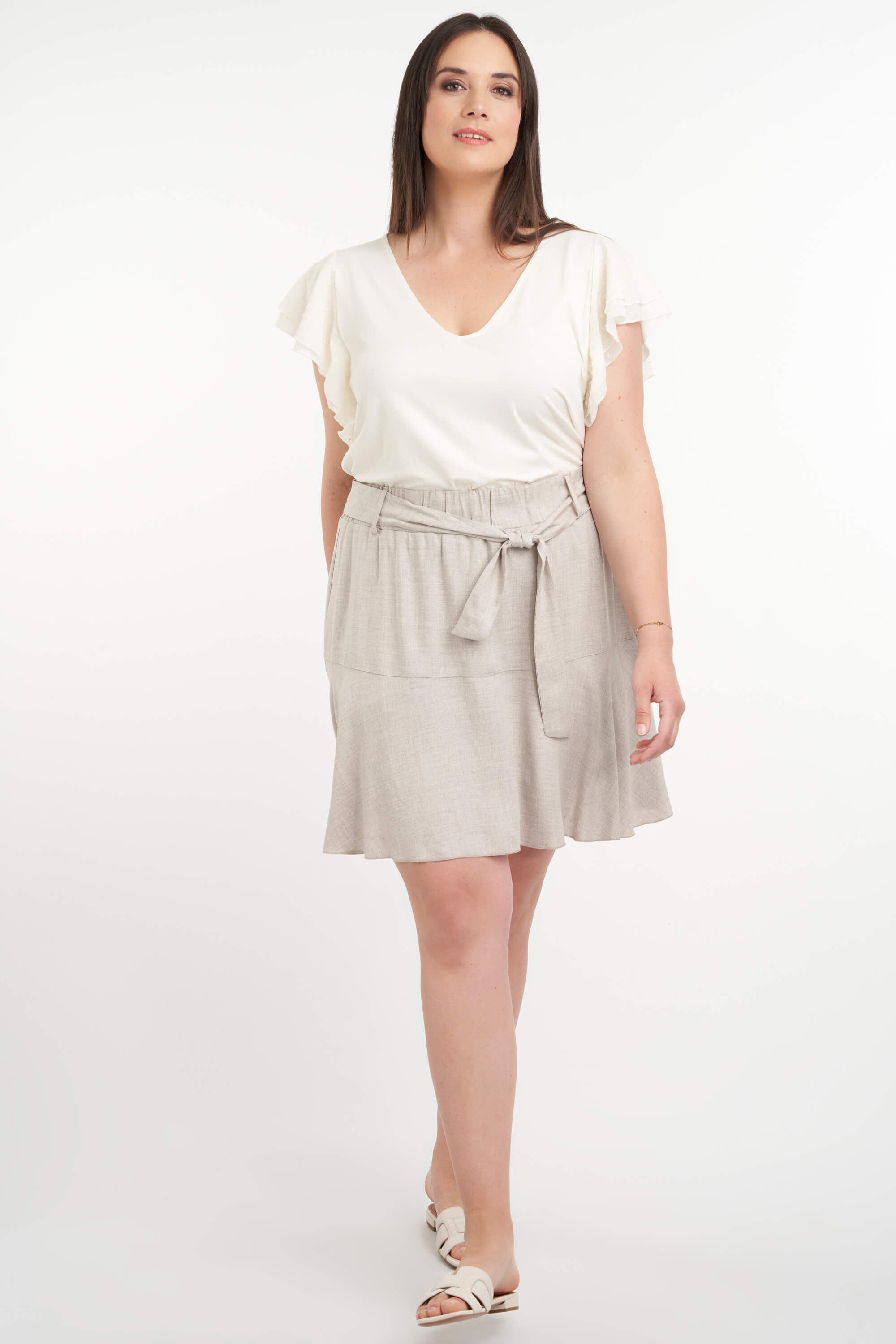 Skort met ceintuur image number 6