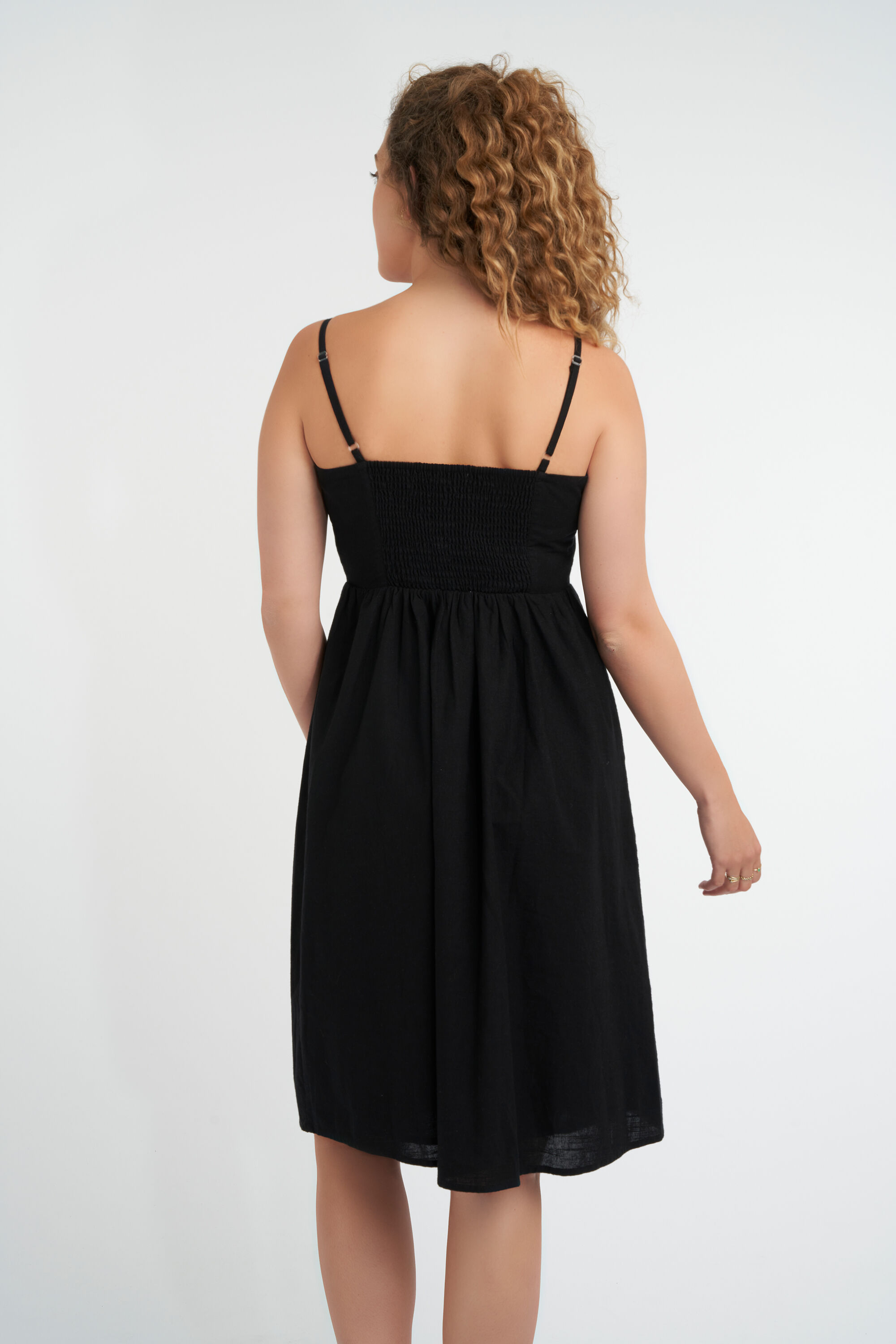 Doorgeknoopte jurk  image number 4