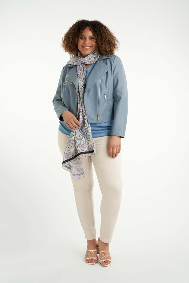 Sjaal met paisleyprint image number 2