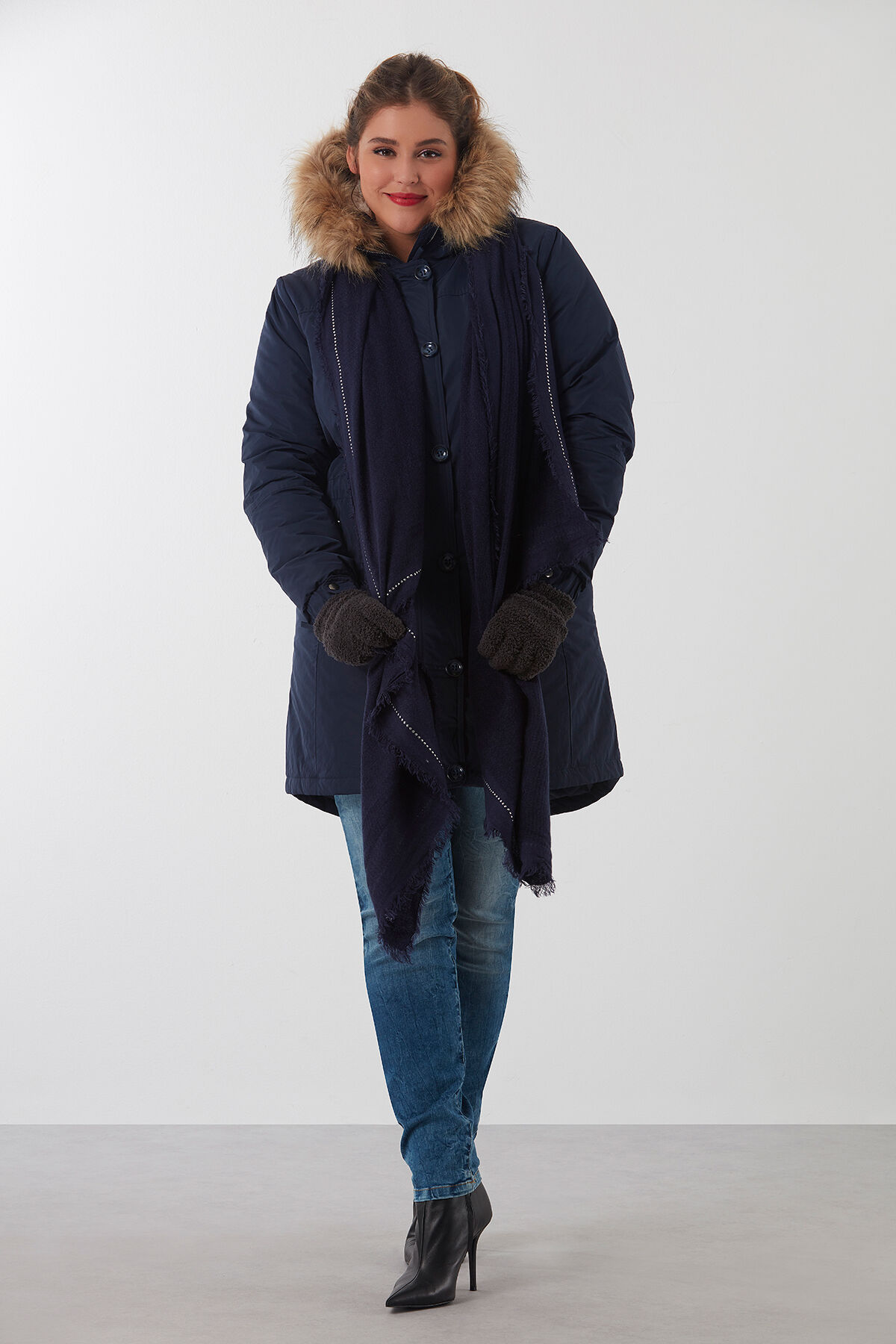 Parka jas met capuchon image number 4